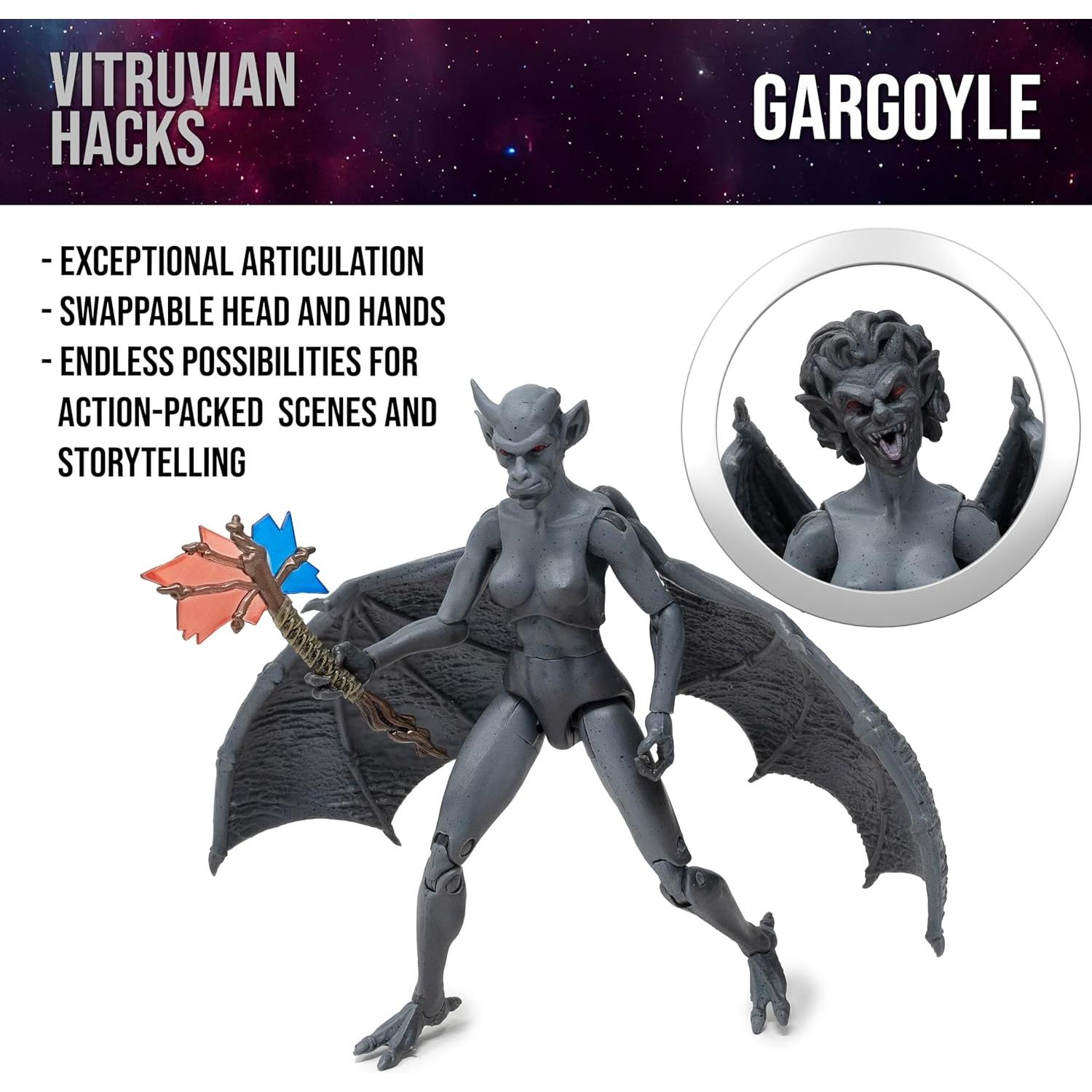 Figura de Acción Gárgola Boss Fight Studio H.A.C.K.S. 10 cm