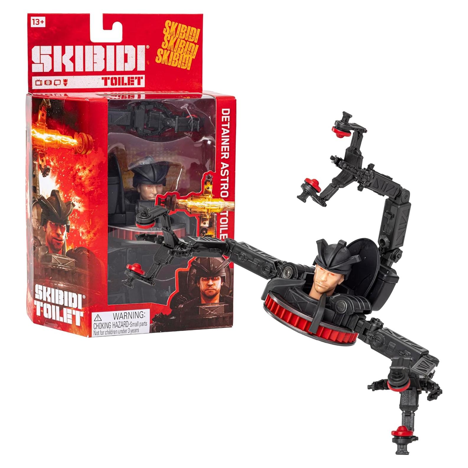 Figura Deluxe Skibidi Toilet Bonkers Toys 15.24 cm Coleccionable