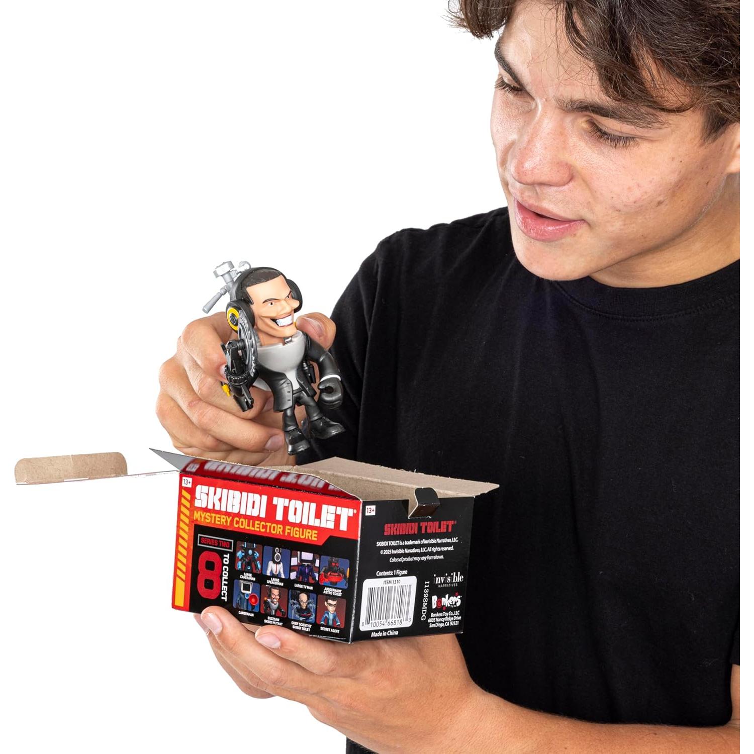 Figura Coleccionable Skibidi Toilet Serie 2 - Bonkers Toys