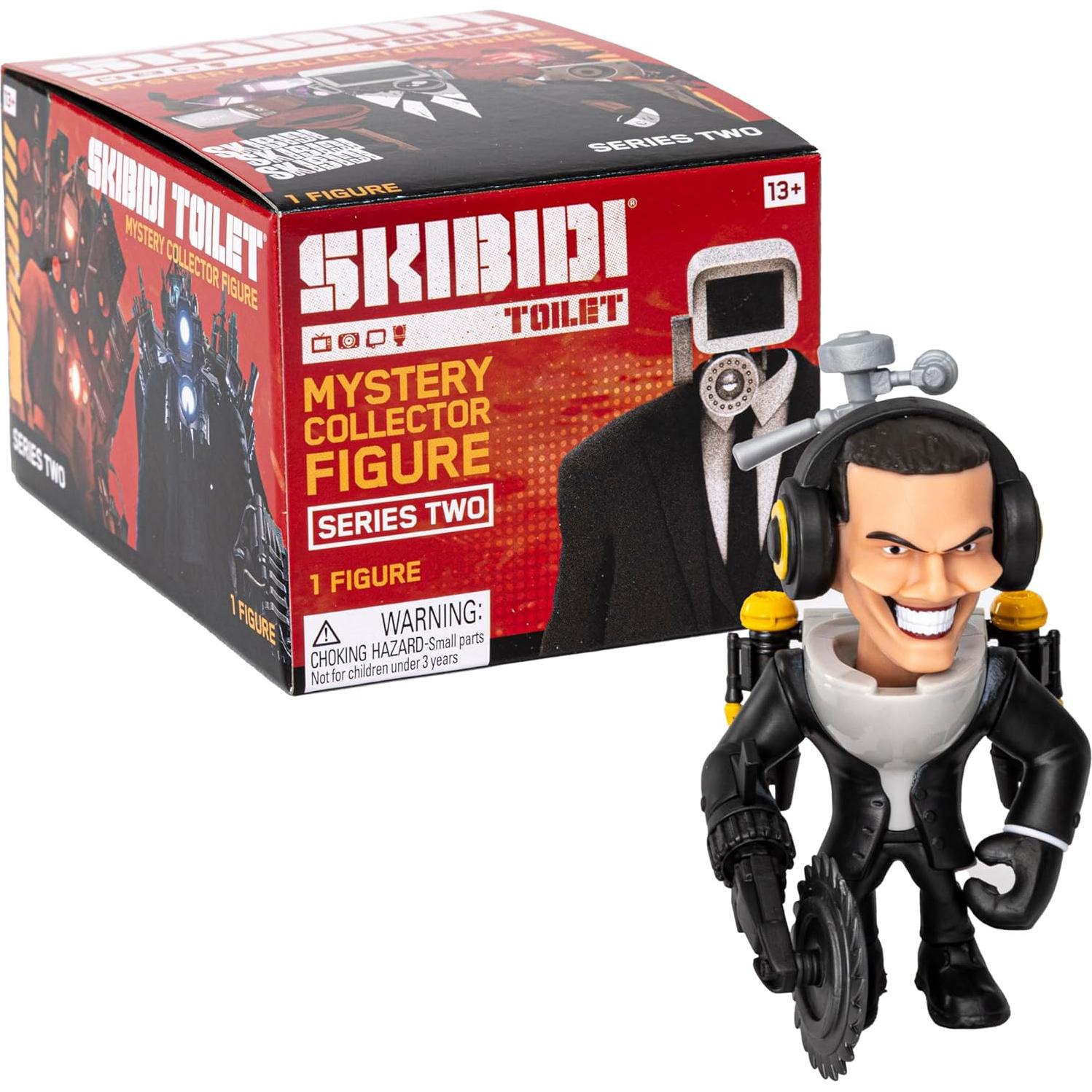 Figura Coleccionable Skibidi Toilet Serie 2 - Bonkers Toys