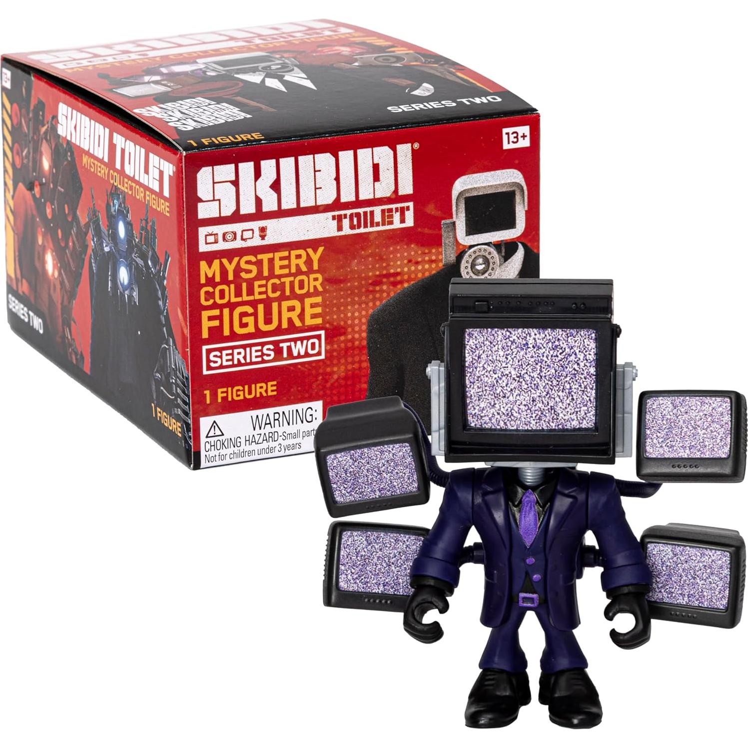 Figura Coleccionable Skibidi Toilet Serie 2 - Bonkers Toys