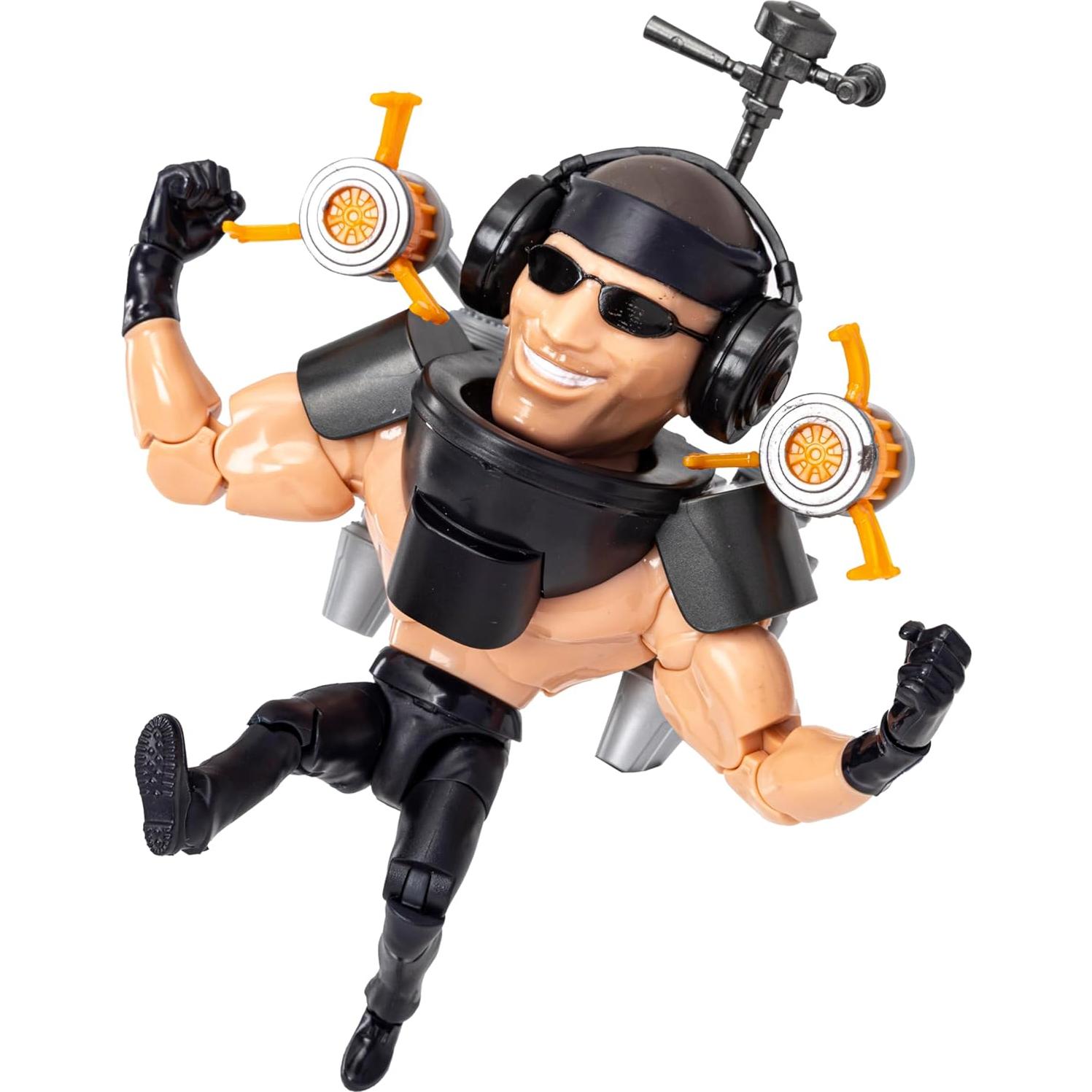 Figura Deluxe Skibidi Toilet Bonkers Toys 15.24 cm Coleccionable