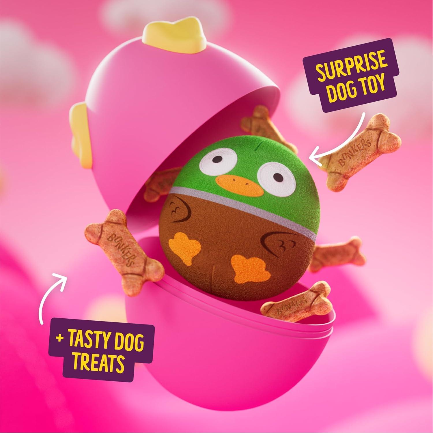 Galletas para Perros Bonkers Sorpresa con Juguete 100g