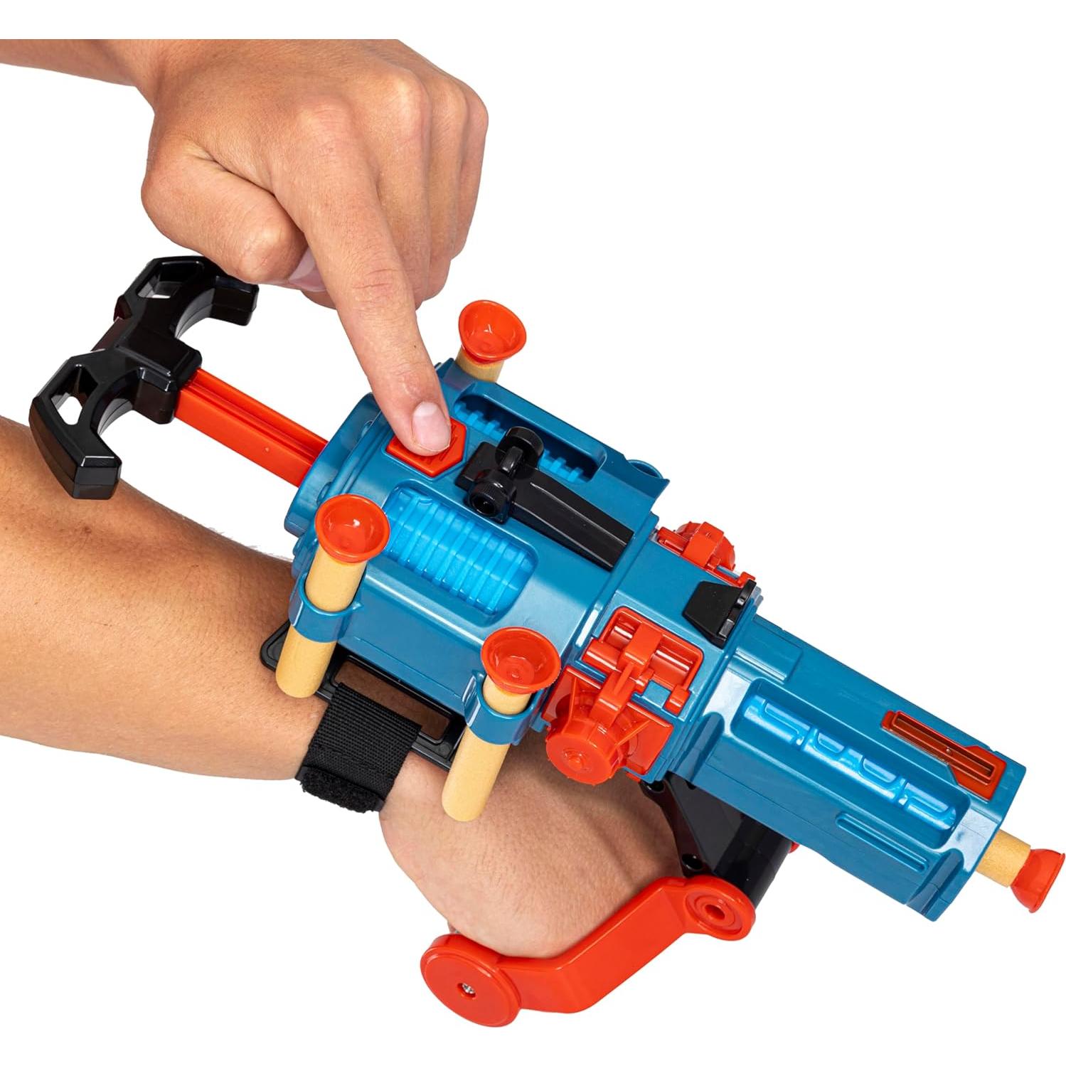 Blaster de Desatascador Skibidi Toilet Bonkers Toys con 4 Dardos