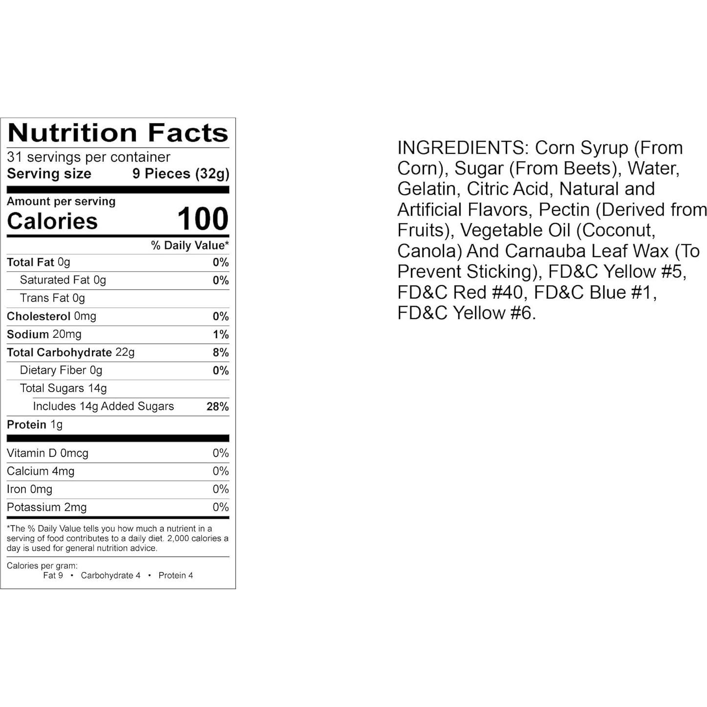 Ositos de Goma Albanese 12 Sabores 1.02 kg Bolsa Dulces