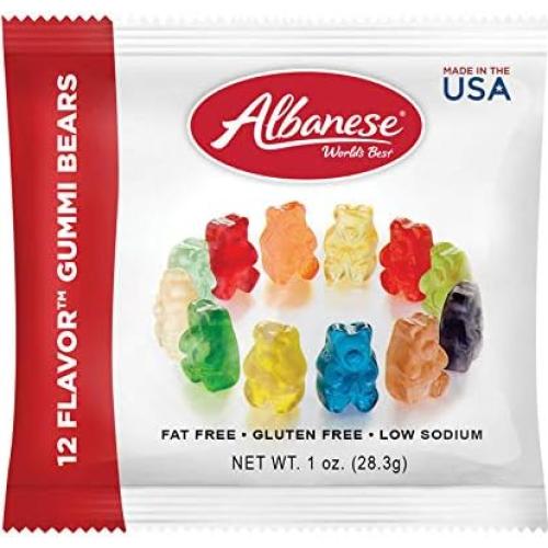 Ositos de Goma Albanese Hipopótamo Azul 30 Unidades 28 Gr