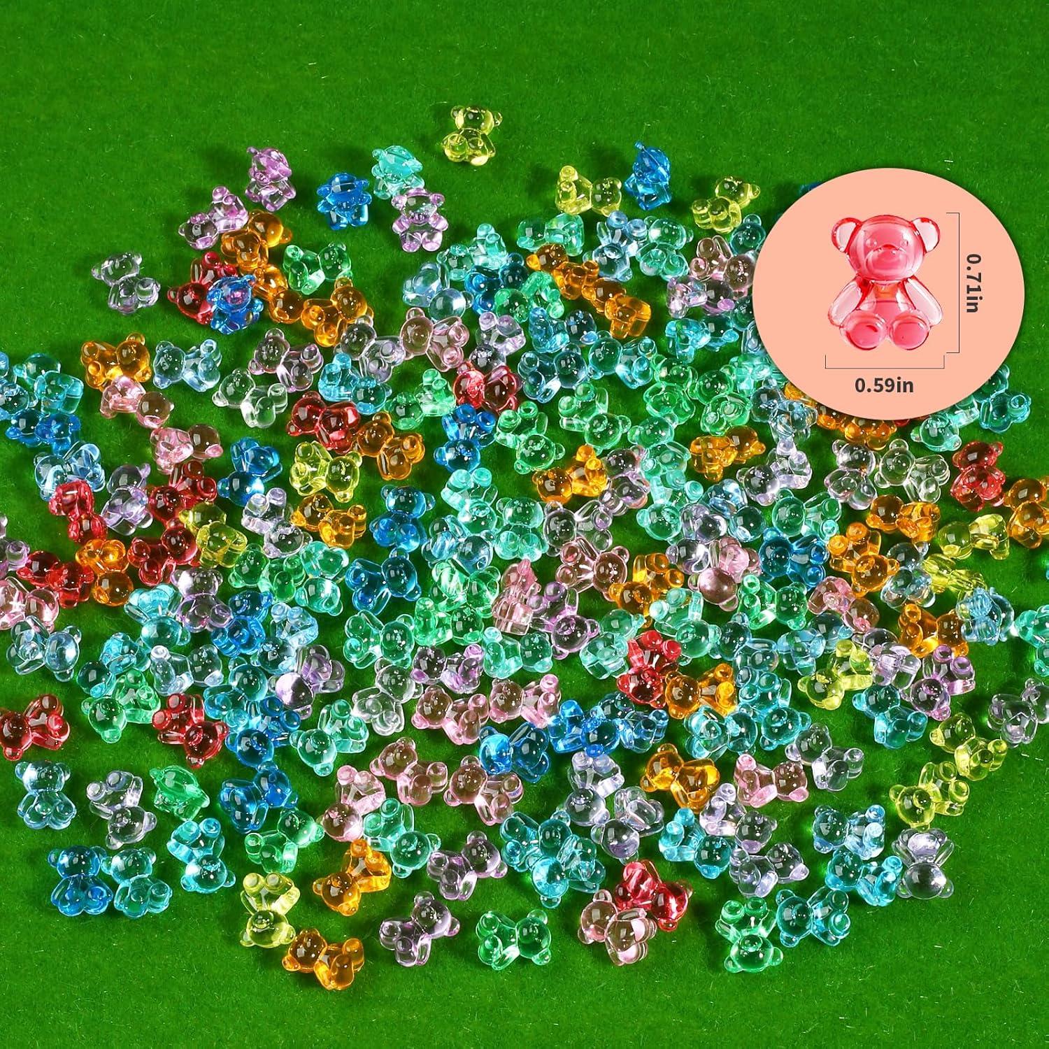 Mini Juguetes de Oso de Resina FXMHEHBB - 180 Piezas 1.78 cm