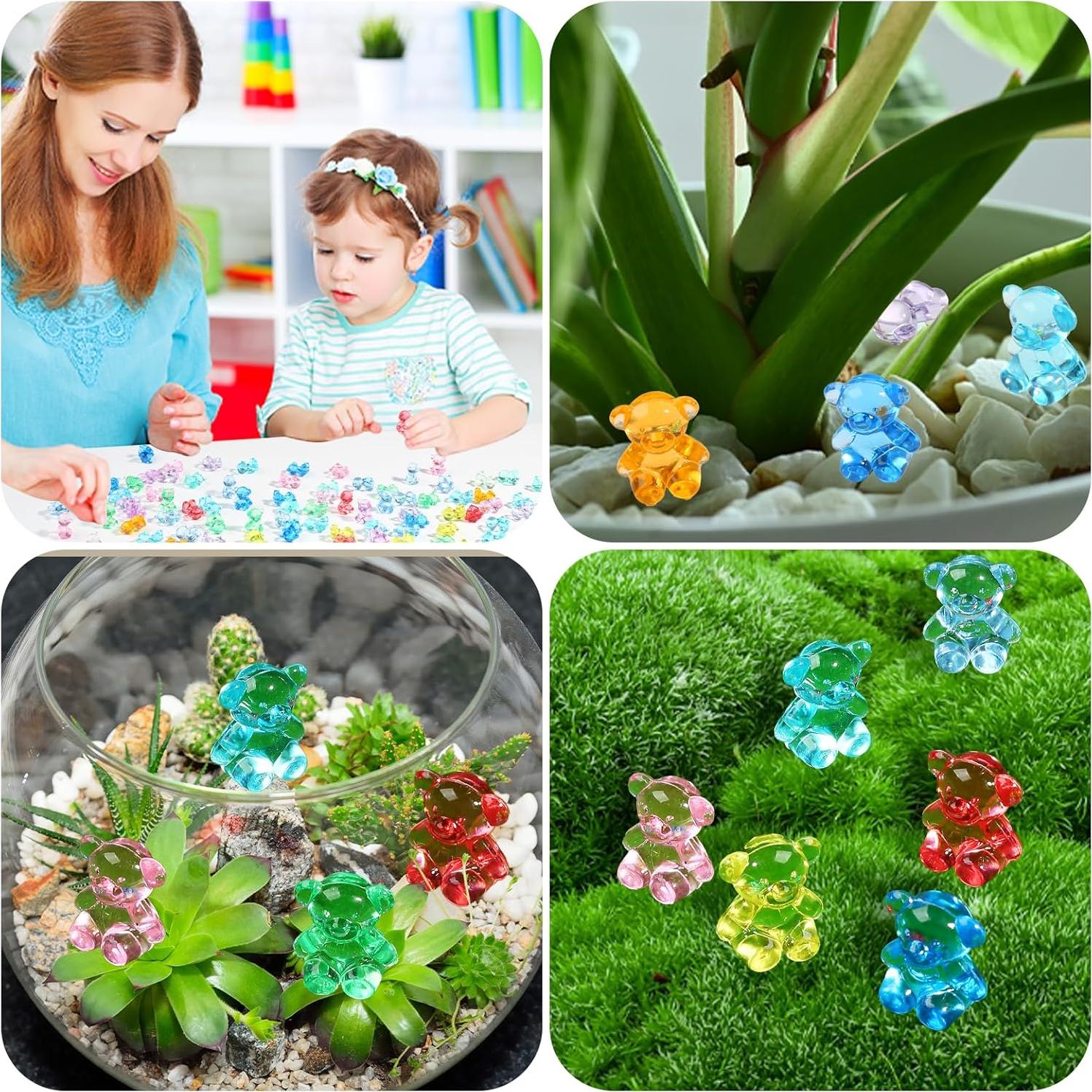 Mini Juguetes de Oso de Resina FXMHEHBB - 180 Piezas 1.78 cm