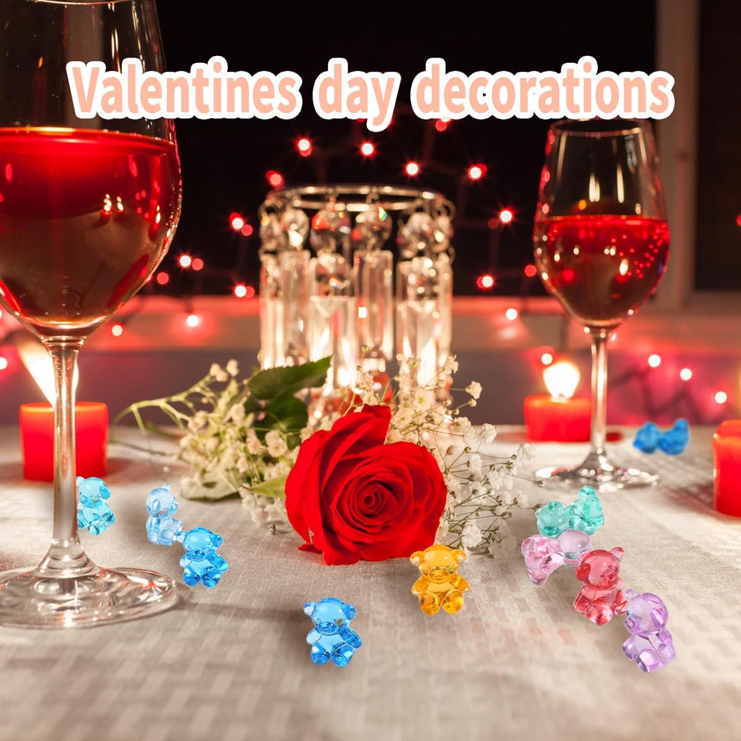 Mini Juguetes de Oso de Resina FXMHEHBB - 180 Piezas 1.78 cm