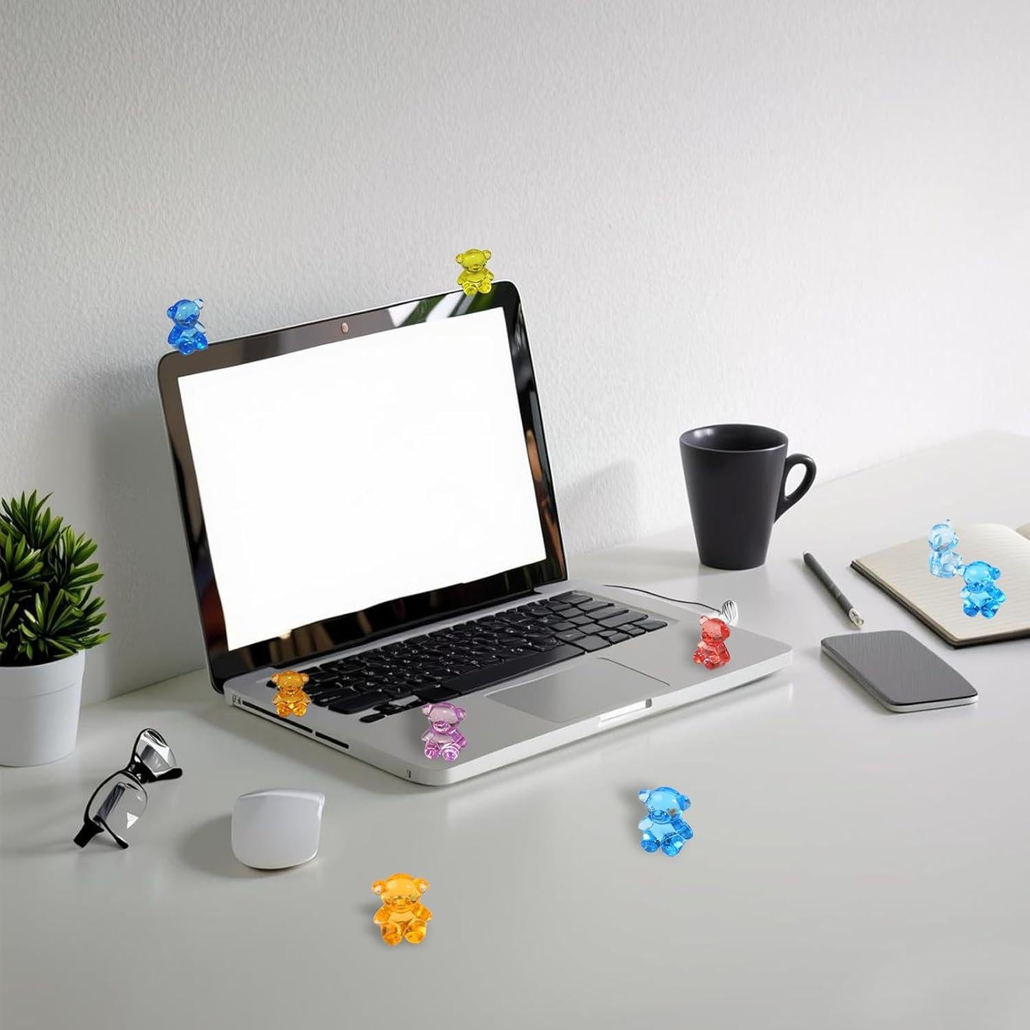 Mini Juguetes de Oso de Resina FXMHEHBB - 180 Piezas 1.78 cm