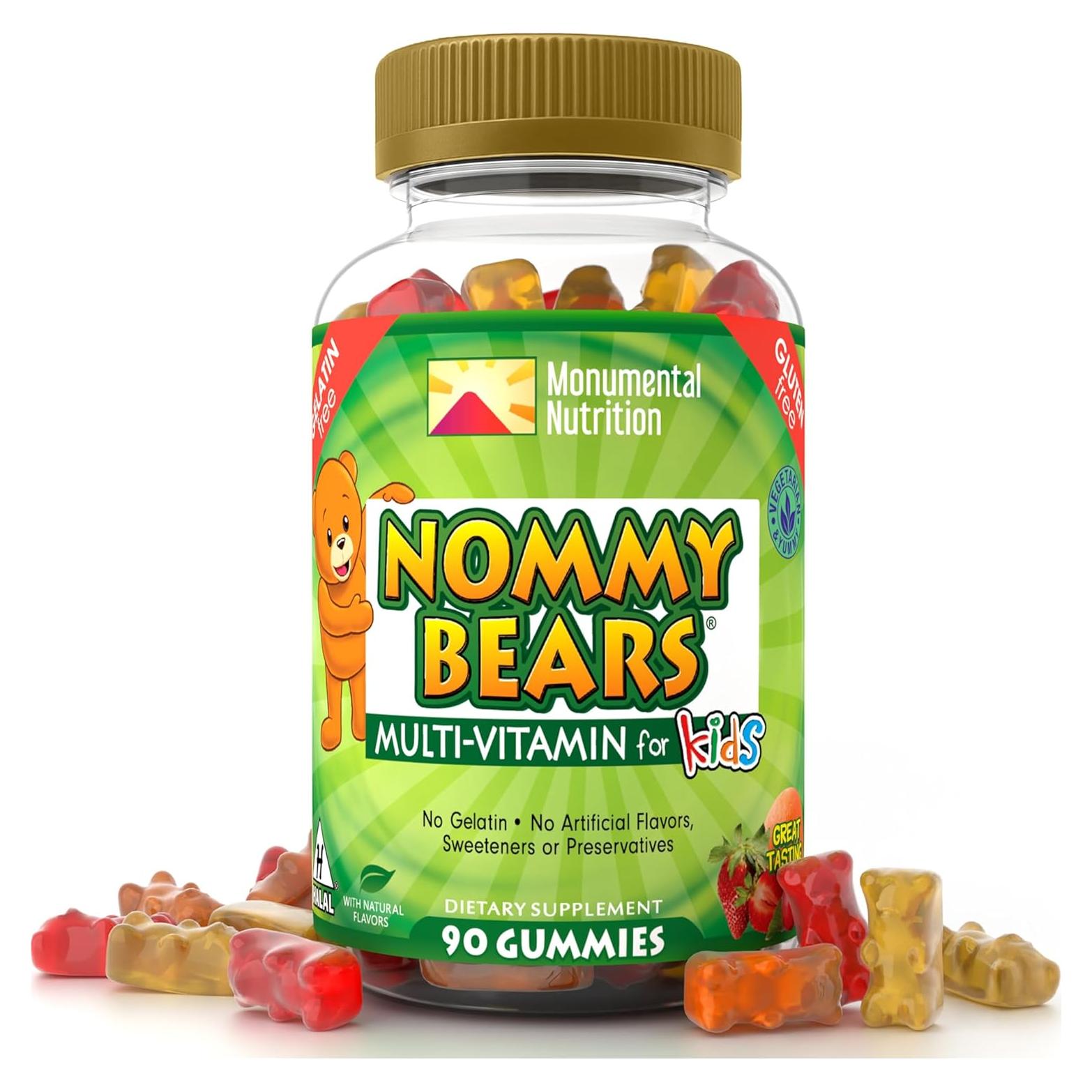 Multivitamina Gominolas Nommy Bears 11 Esenciales 226g