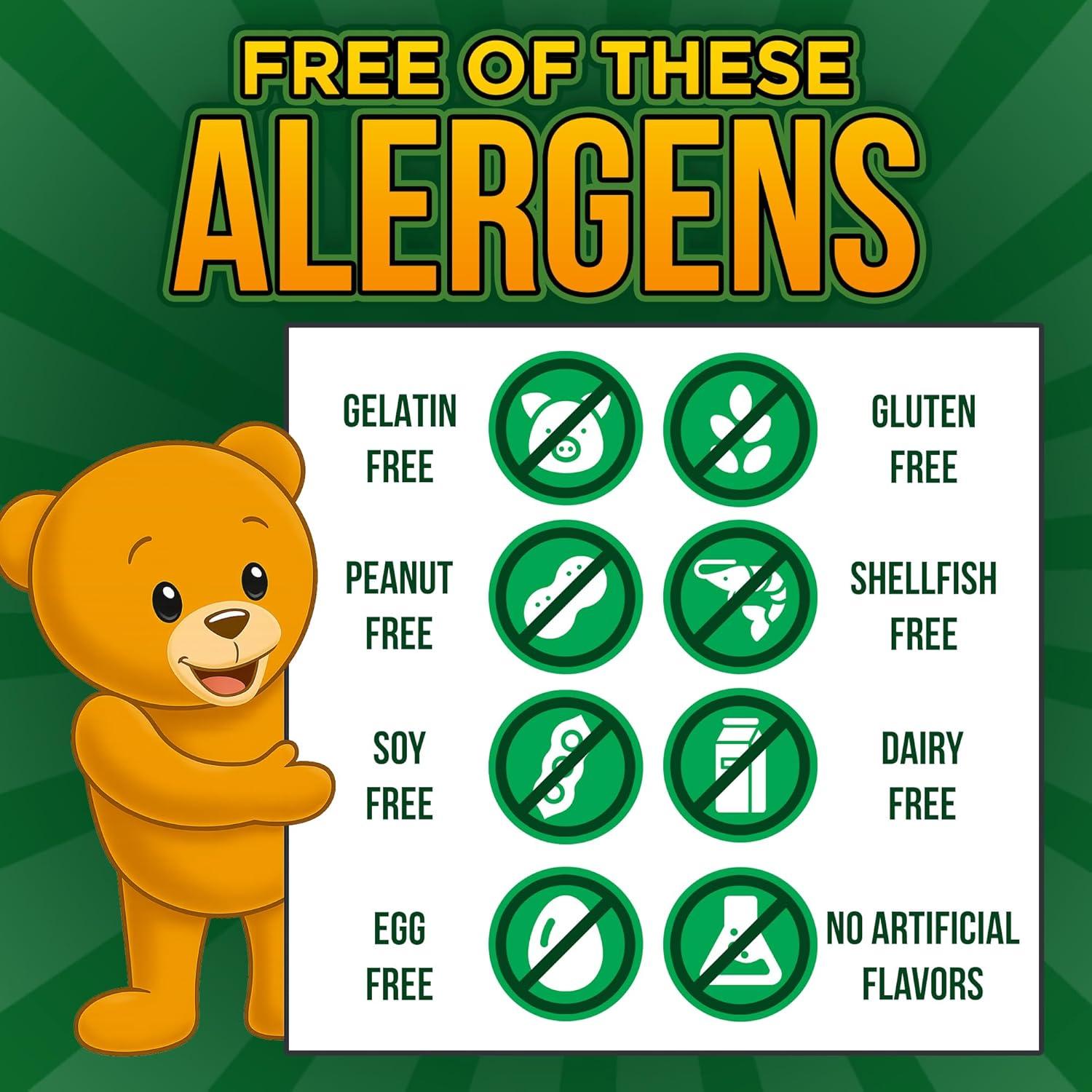 Multivitamina Gominolas Nommy Bears 11 Esenciales 226g