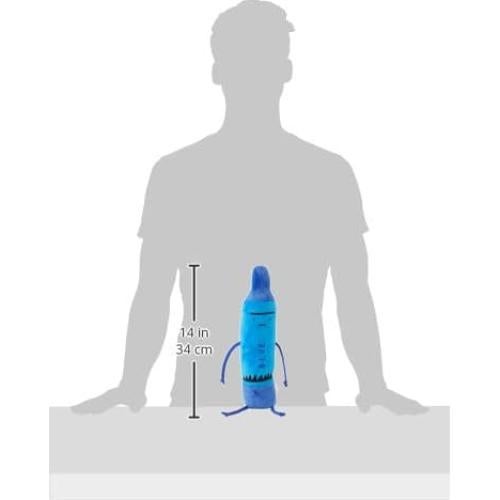 Peluche Crayón Azul MerryMakers 30.48 cm - El Día que los Crayones se Rindieron