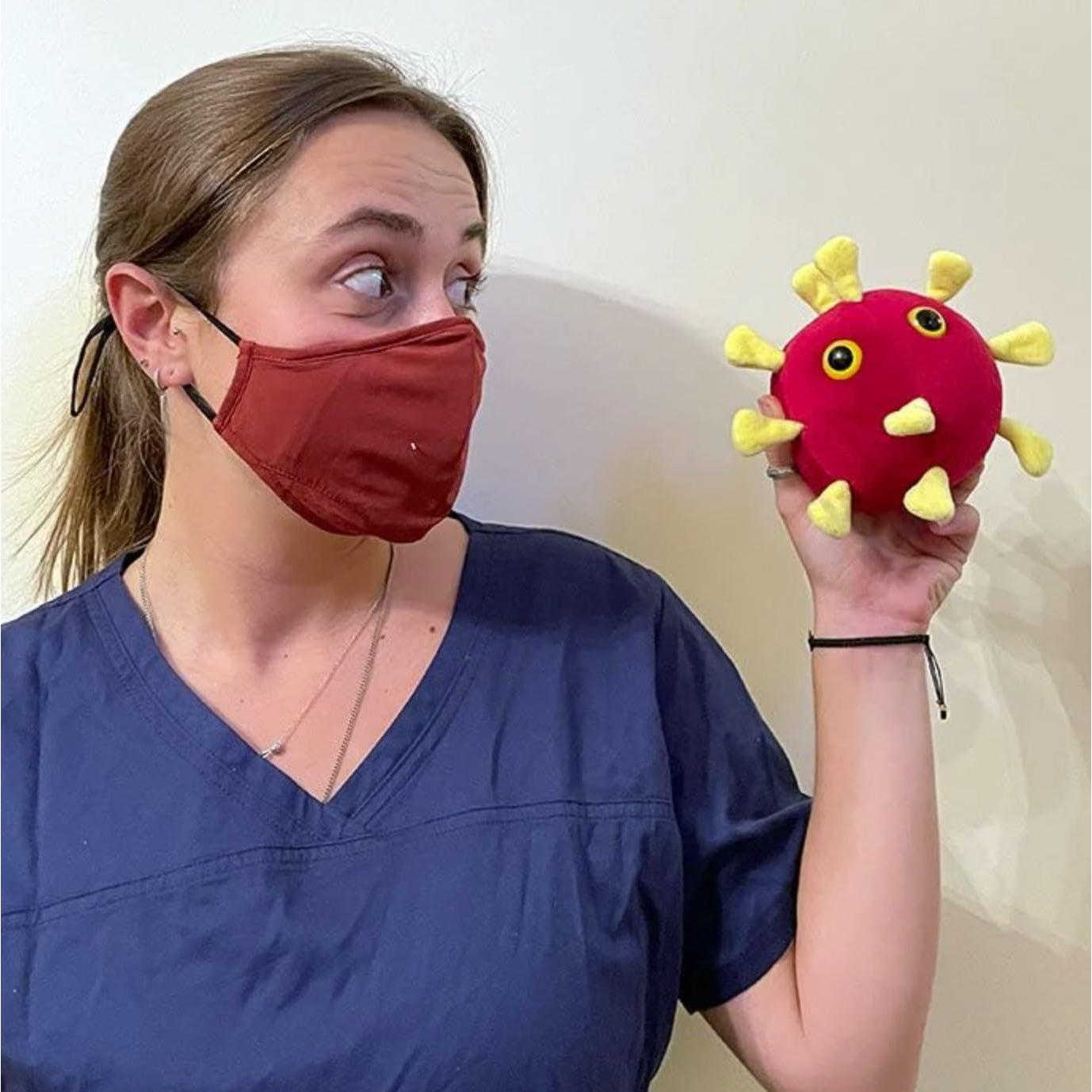 Peluche Coronavirus GIANTmicrobes 15 cm - Regalo Educativo