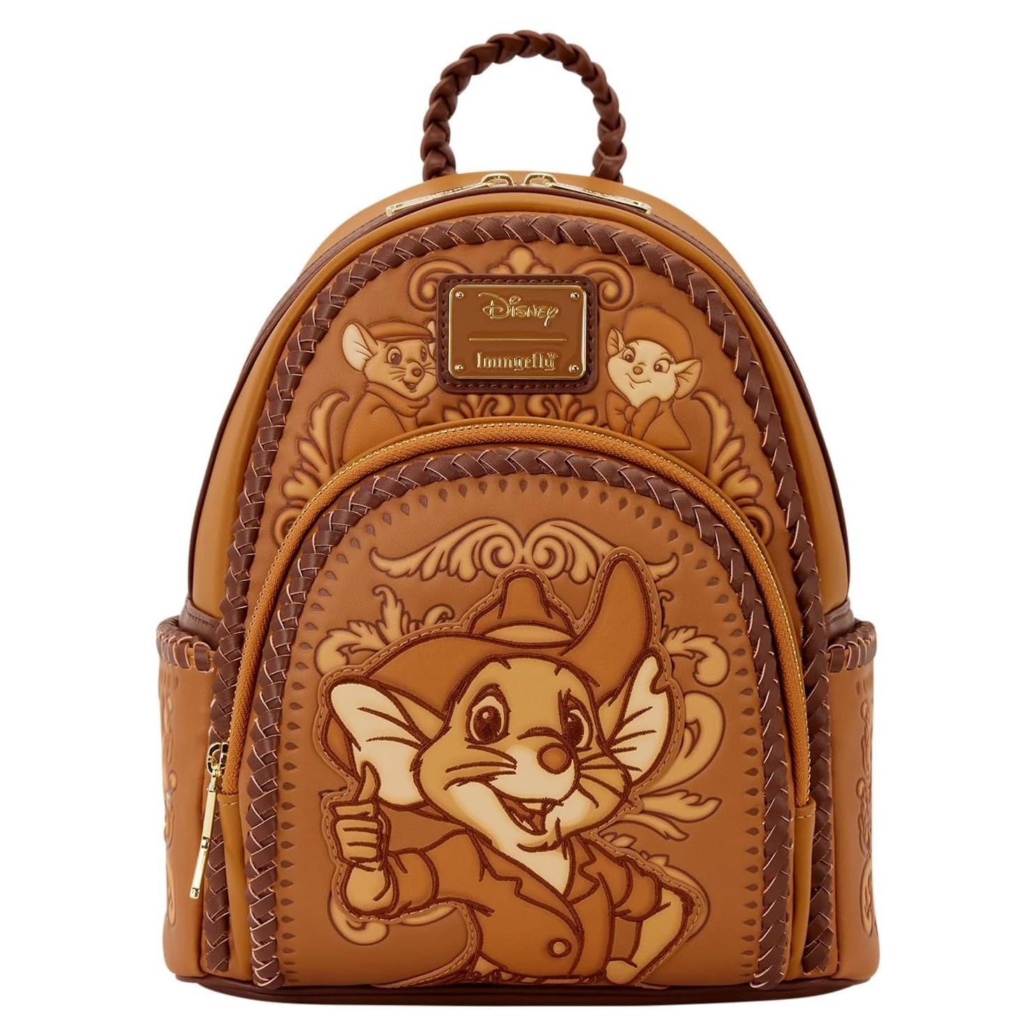 Mochila Mini Loungefly Disney Los Rescatadores 26.6x22.8cm