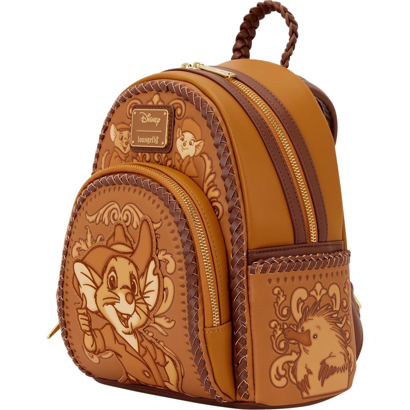 Mochila Mini Loungefly Disney Los Rescatadores 26.6x22.8cm