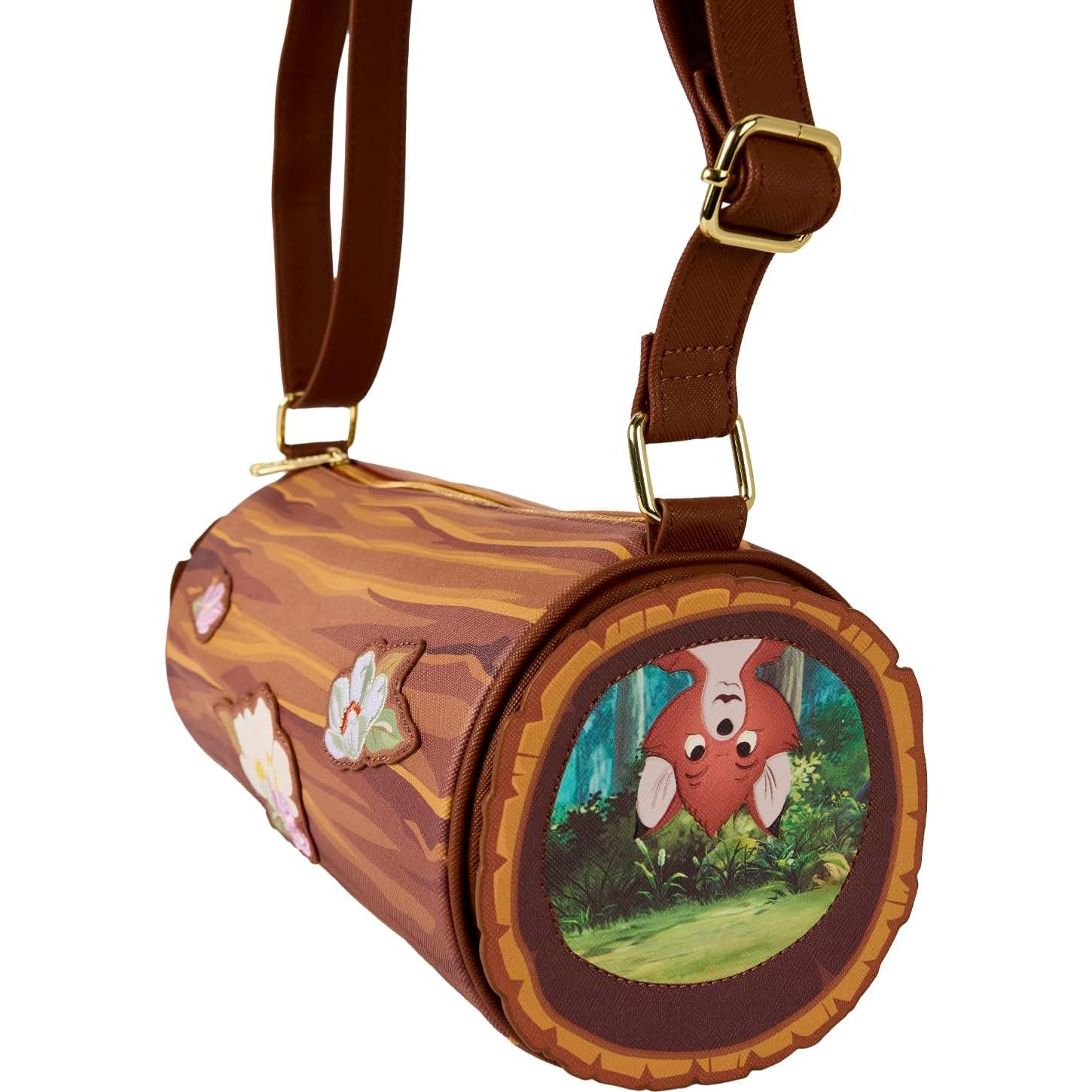 Bolso Cruzado Loungefly Disney El Zorro y el Sabueso 25.4x12.7x12.7cm