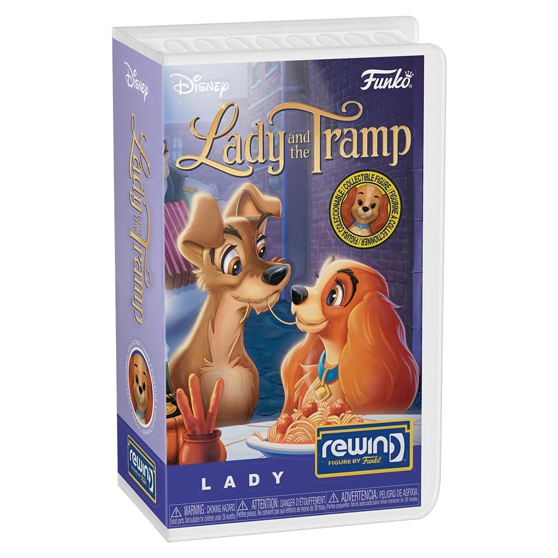 Funko Rewind Dama y el Vagabundo - Figura de Vinilo 6.9cm