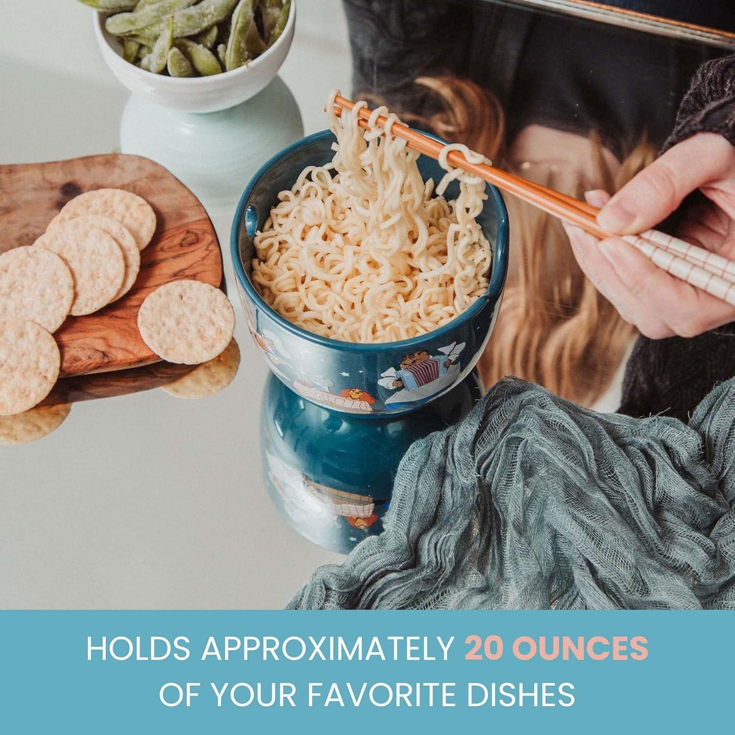 Juego de Vajilla Ramen Disney Dama y El Vagabundo 20 oz