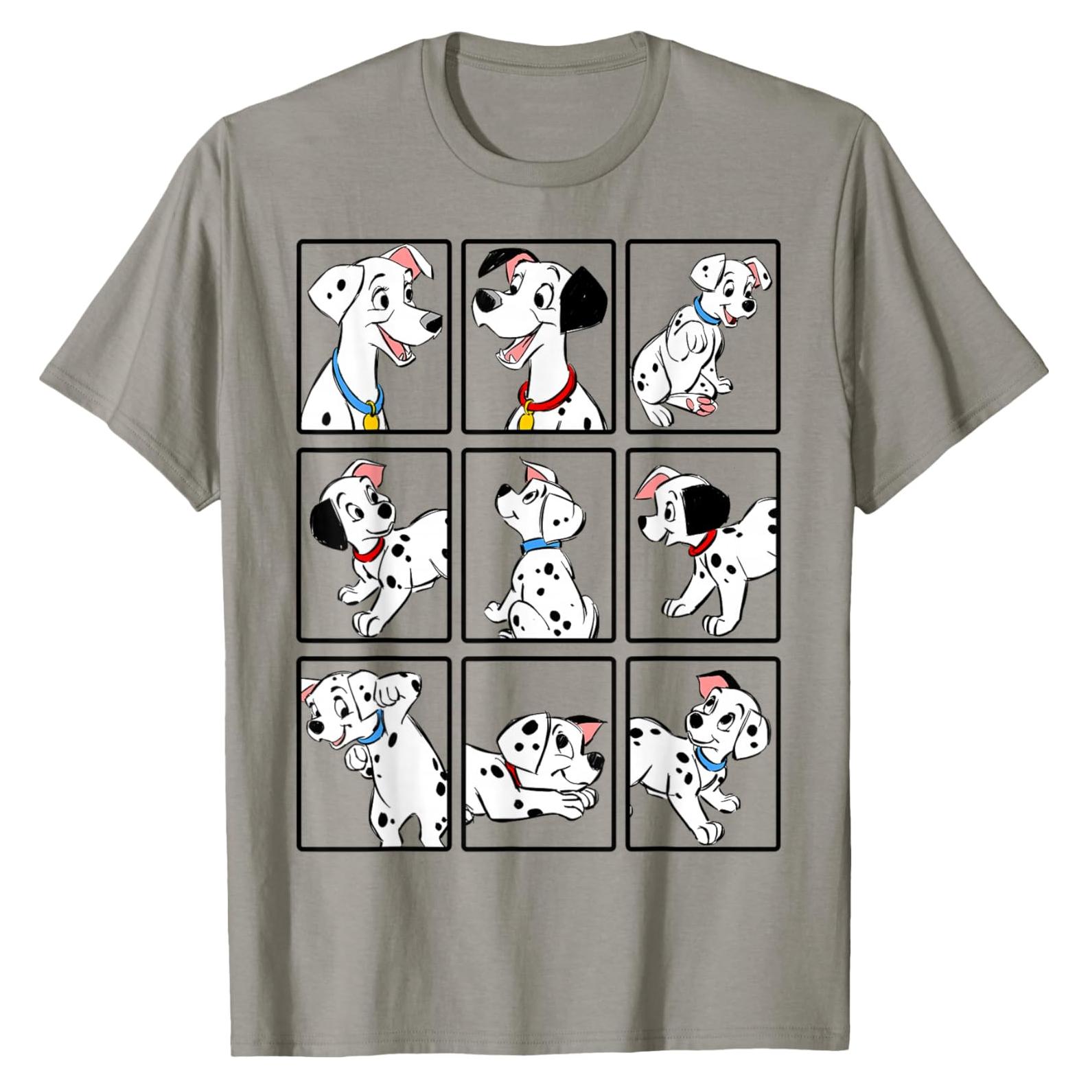 Camiseta gráfica Disney 101 Dálmatas para hombres y mujeres