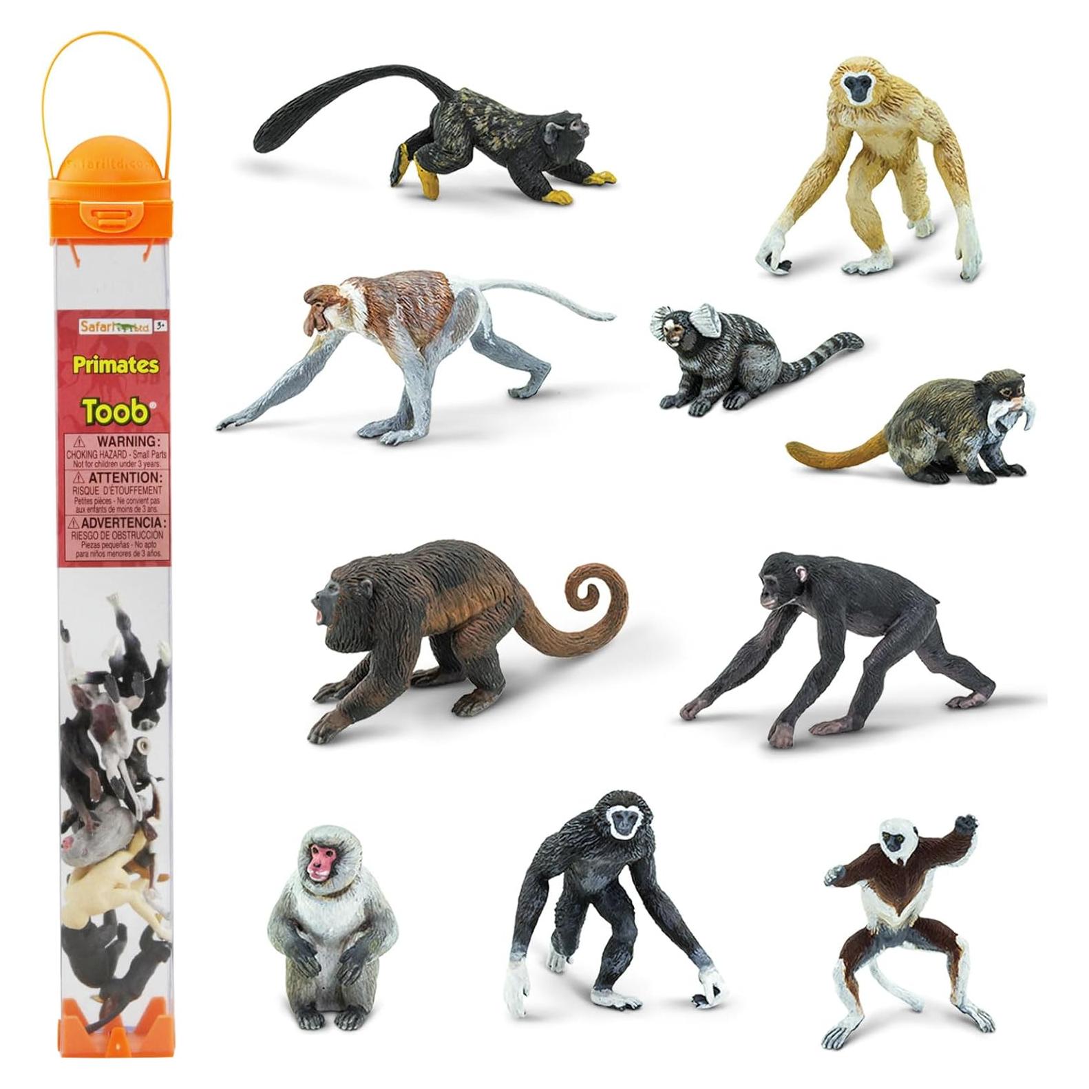 Figuras de Primates Safari Ltd - Juguete Educativo 3+ Años