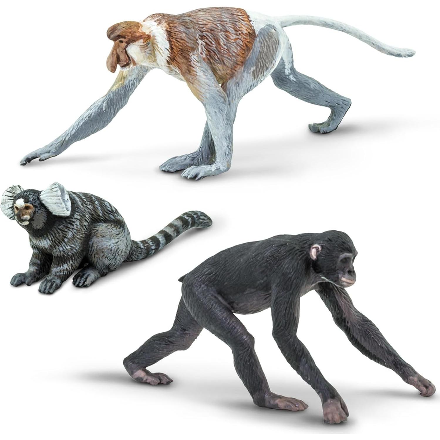 Figuras de Primates Safari Ltd - Juguete Educativo 3+ Años