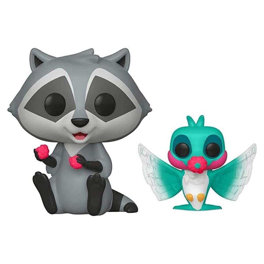 Funko POP! Disney Pocahontas #233 Meeko con Flit 9x11x16 cm