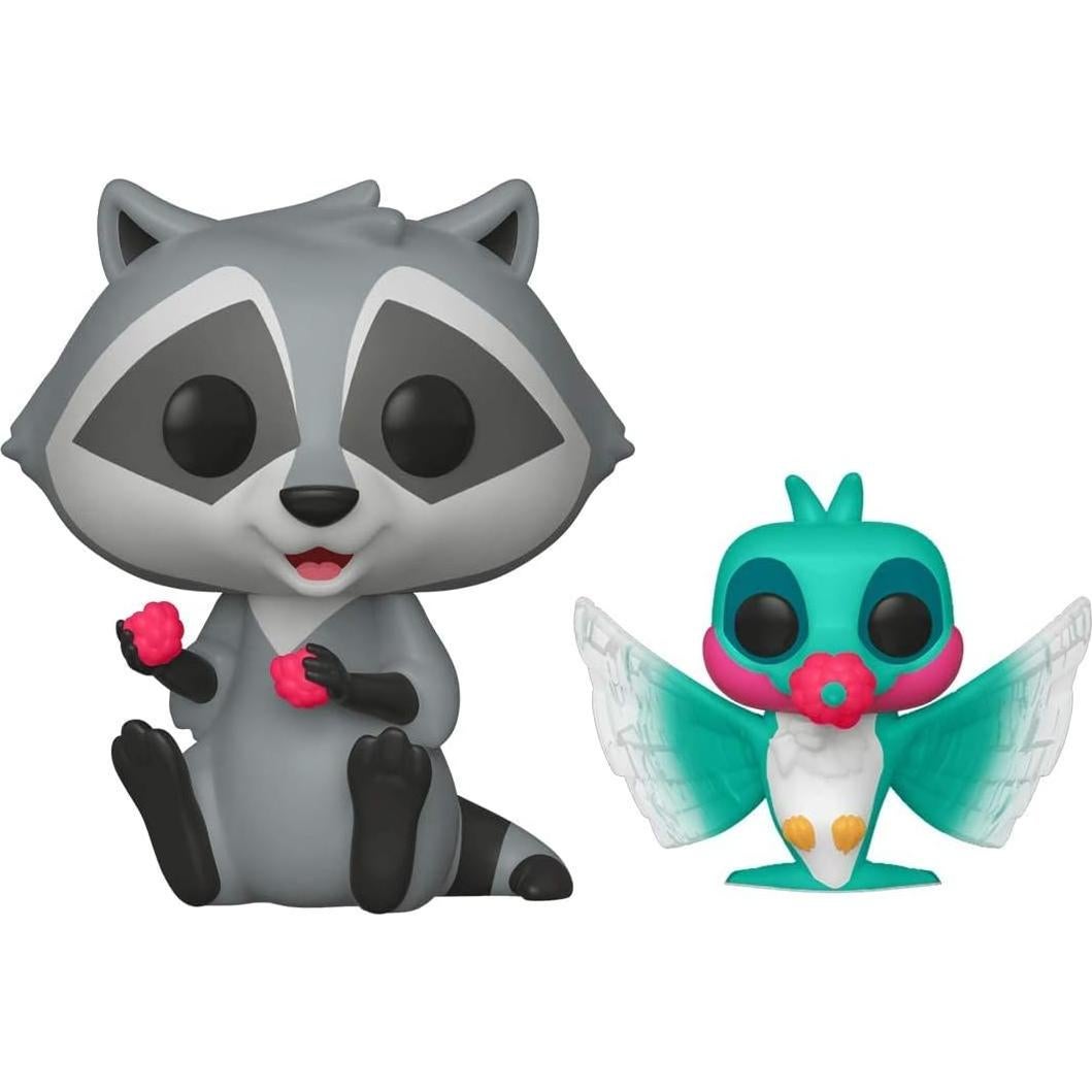 Funko POP! Disney Pocahontas #233 Meeko con Flit 9x11x16 cm