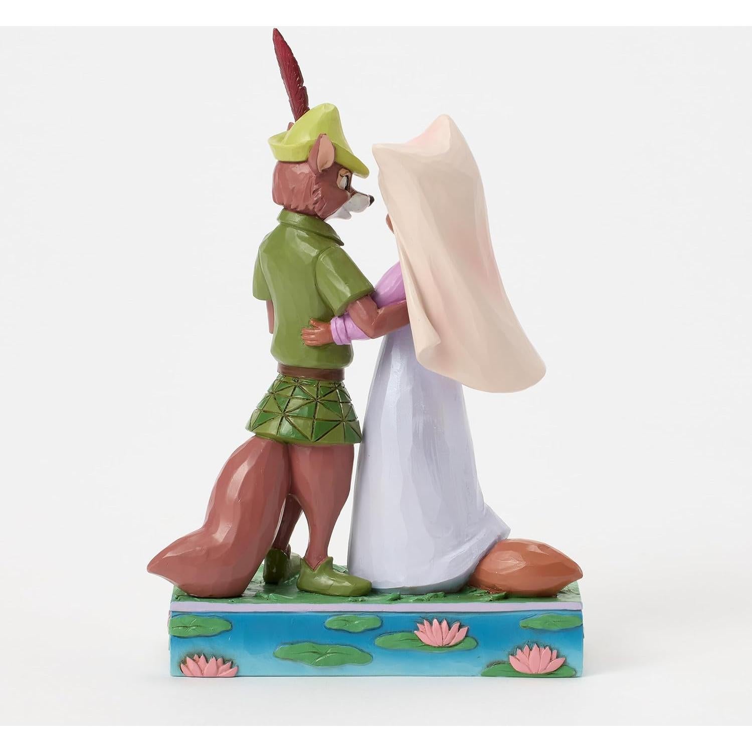 Figurita Enesco Disney Traditions Robin Hood y Maid Marian 17 cm