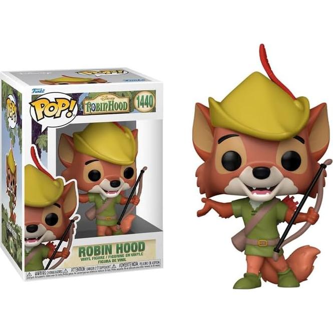 Figura de Vinilo Pop! Robin Hood Funko 9.53 cm con Funda