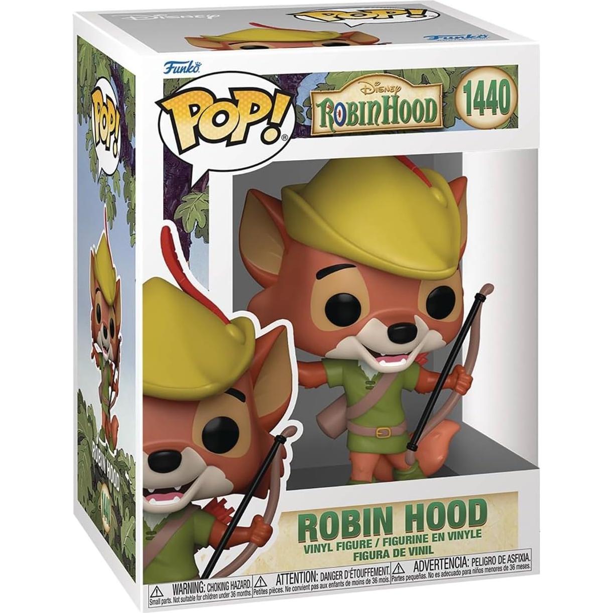 Figura de Vinilo Pop! Robin Hood Funko 9.53 cm con Funda