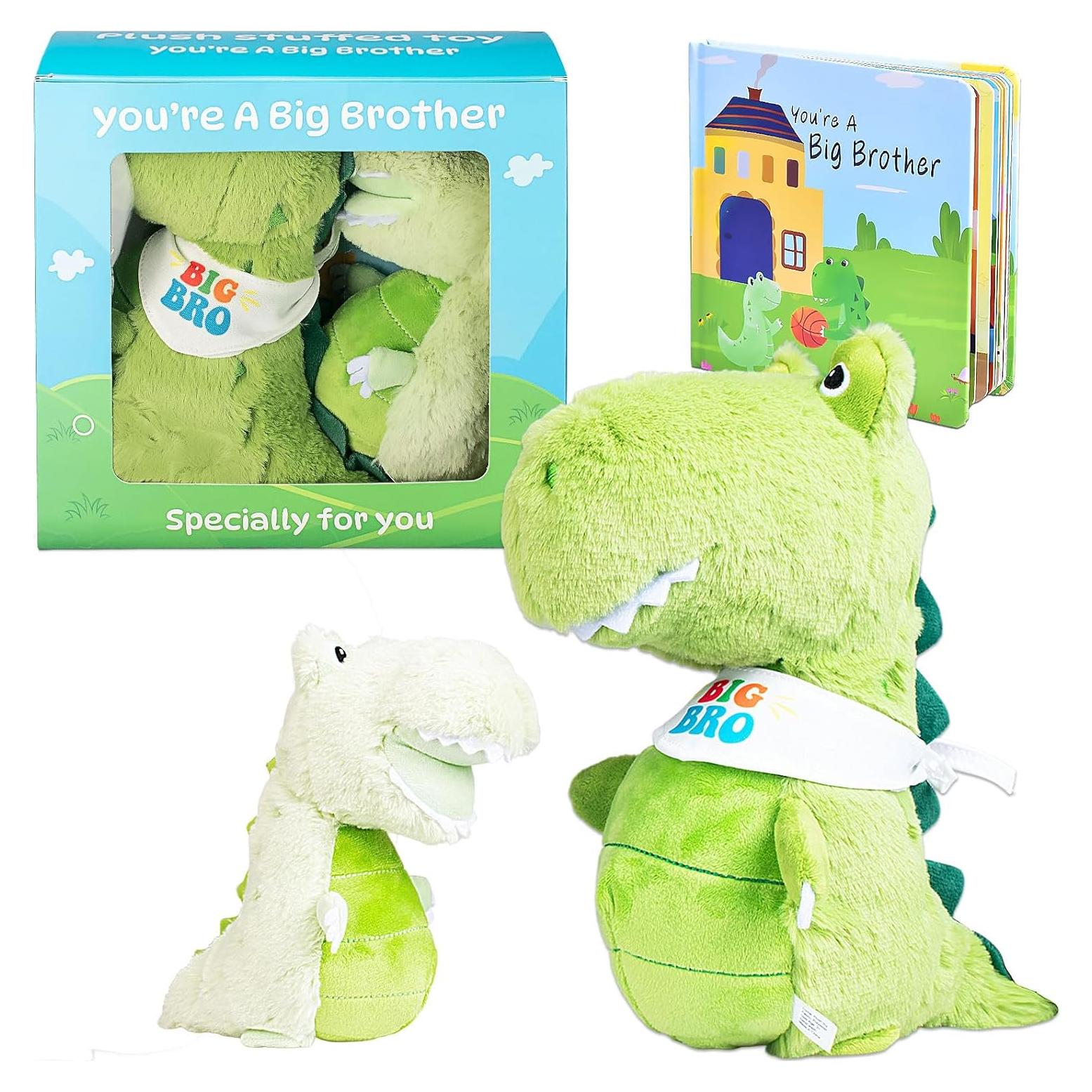 Conjunto de Regalo Dinosaurios de Peluche BANMER para Hermanos