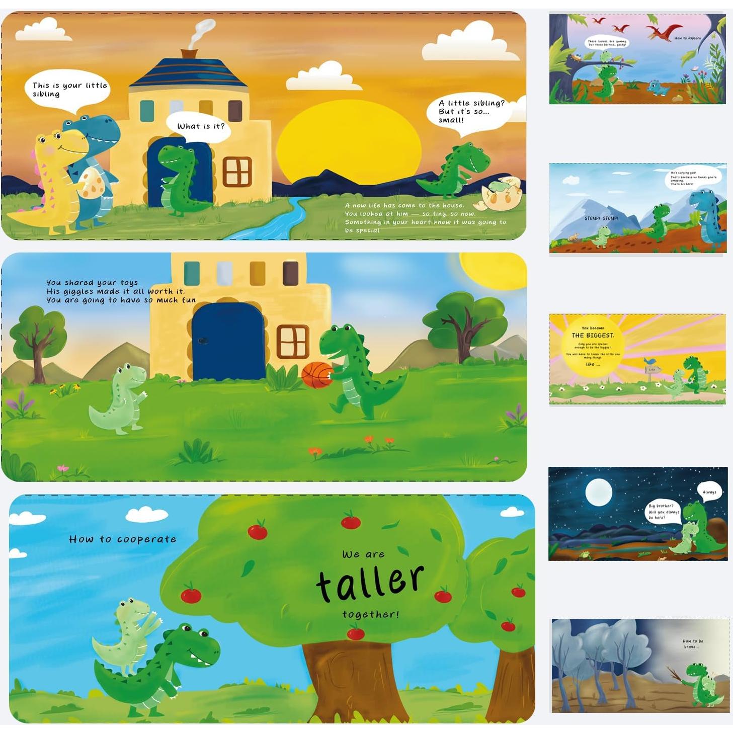 Conjunto de Regalo Dinosaurios de Peluche BANMER para Hermanos