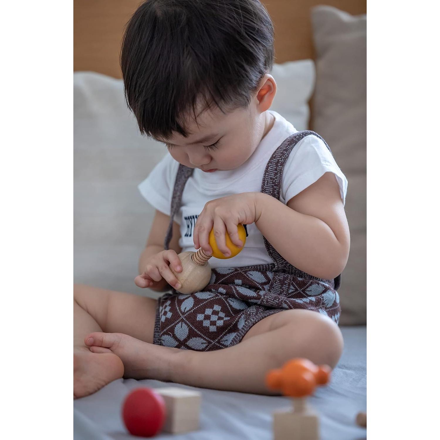 PlanToys Juego de Nueces y Tornillos 5455 - 2 a 3 años