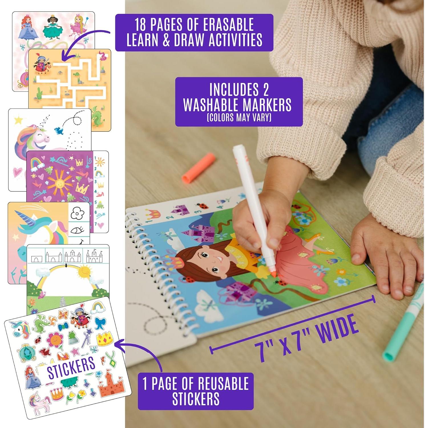 Libro de Actividades Educativas Totebook Kids - Dinosaurio y Construcción