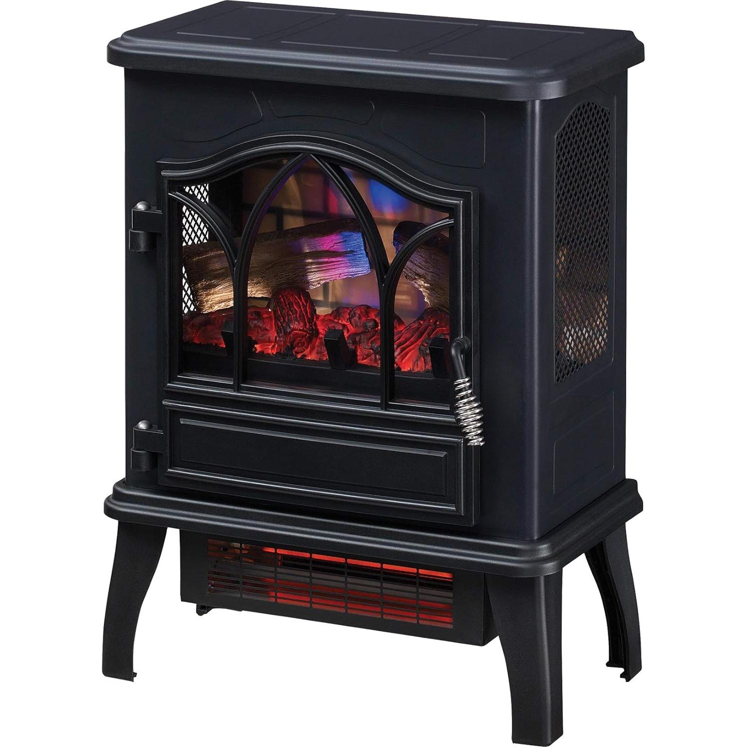 Calefactor Eléctrico Duraflame 3D de Cuarzo Infrarrojo 5200 BTU