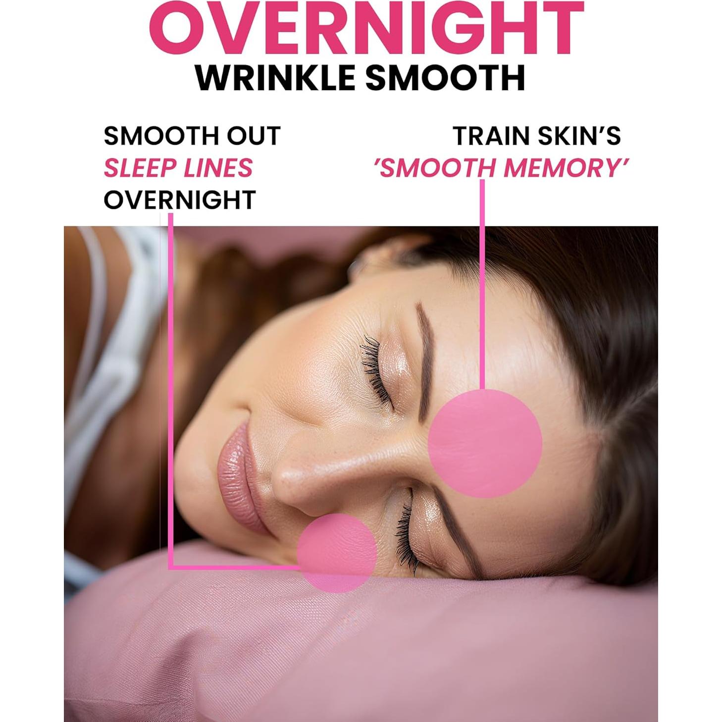 Parches Faciales Antiarrugas Akissos 80PCS - Cuidado Nocturno