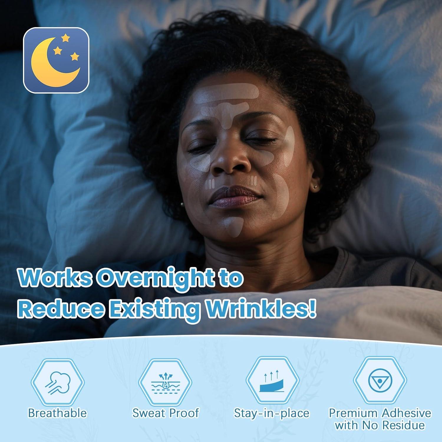 Parches Antienvejecimiento LadPemo - 208 Pcs para Arrugas Faciales