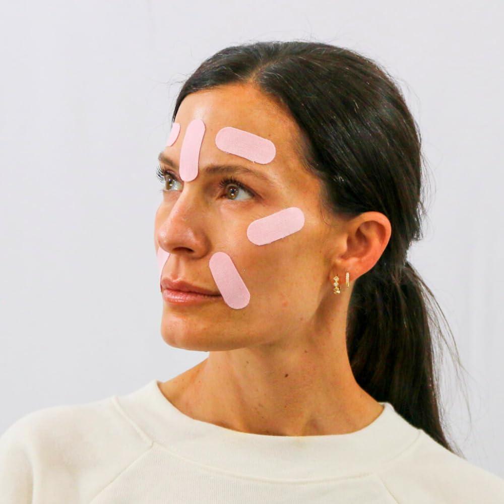 Tiras de Cinta Facial Antienvejecimiento My Flexy - 128 Tiras