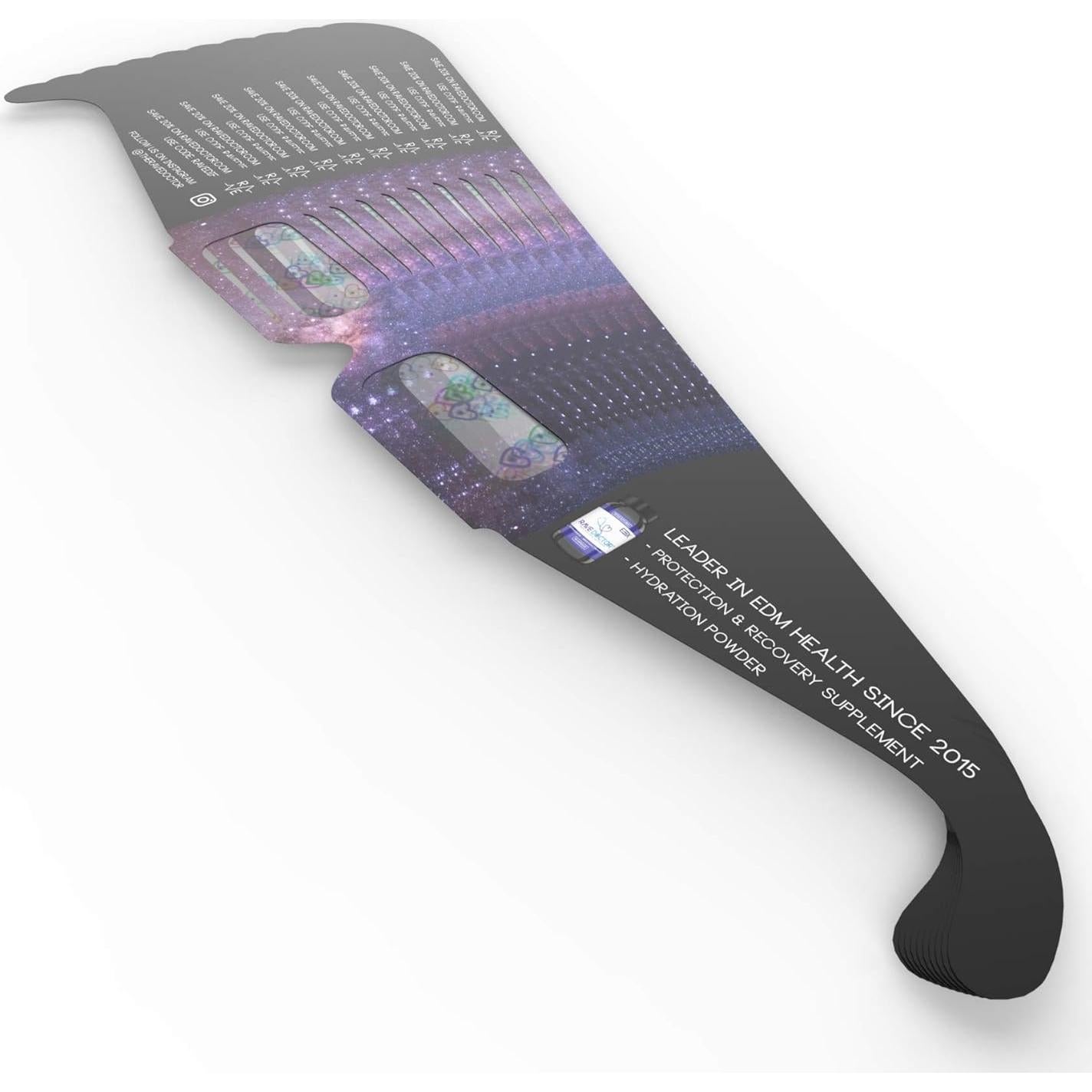 Gafas de Difracción en Forma de Corazón Rave Doctor