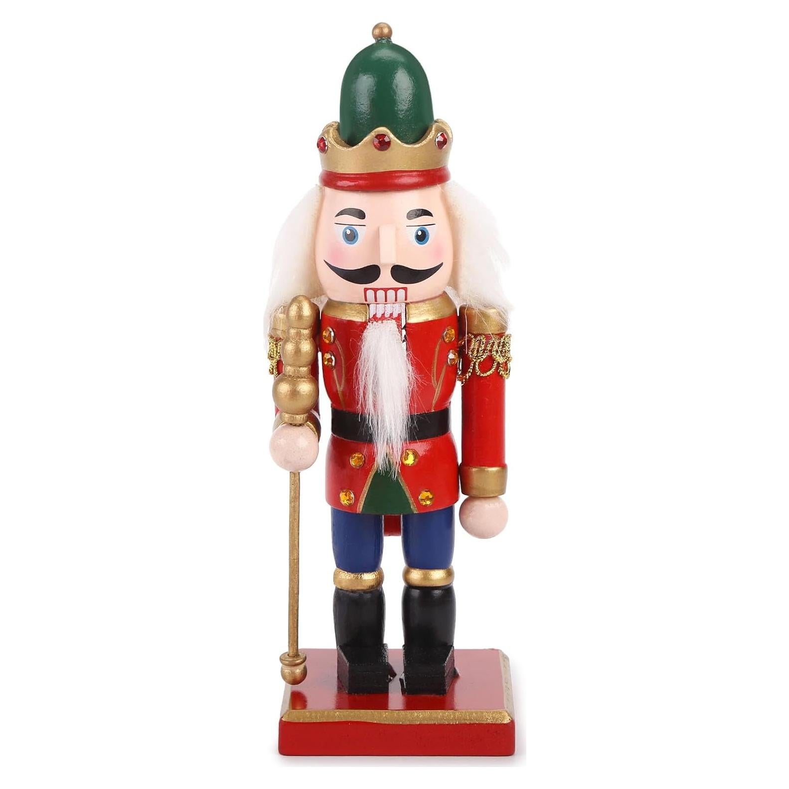 Cascanueces de Madera AMOR PRESENT 19.8 cm Rojo Decorativo