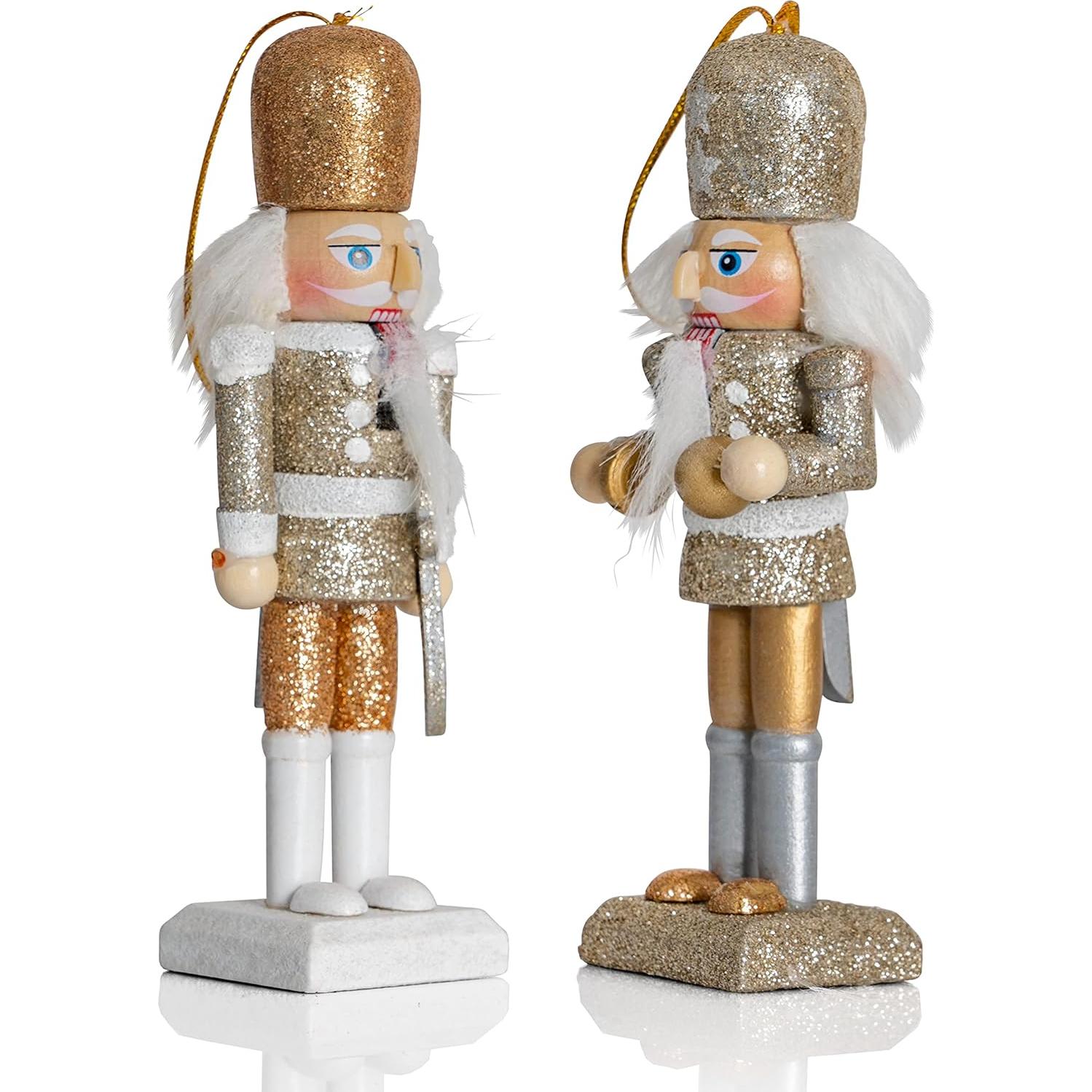 Adorno Colgante Cascanueces Ornativity Set 5 Piezas 12.7 cm