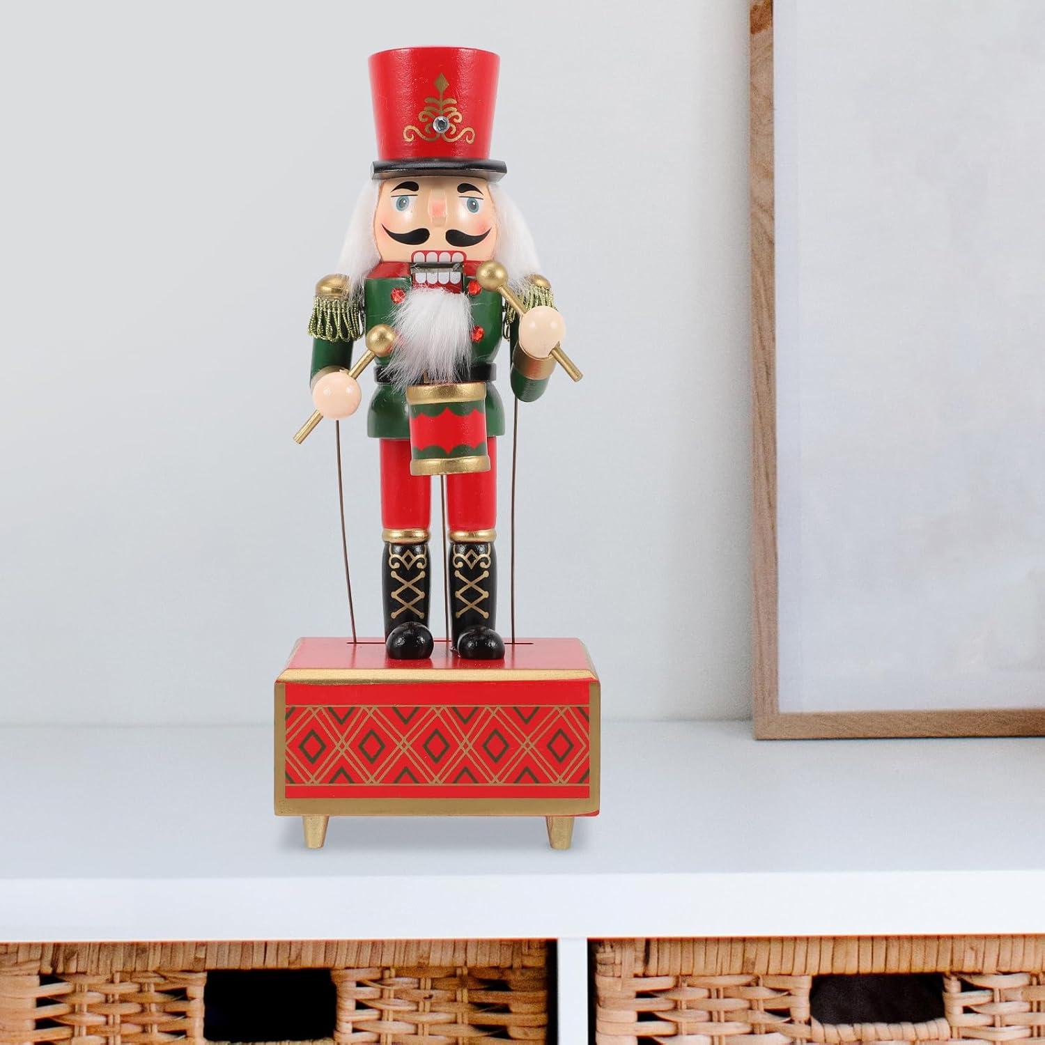 Caja de Música Cascanueces de Madera Cabilock 27.94 cm