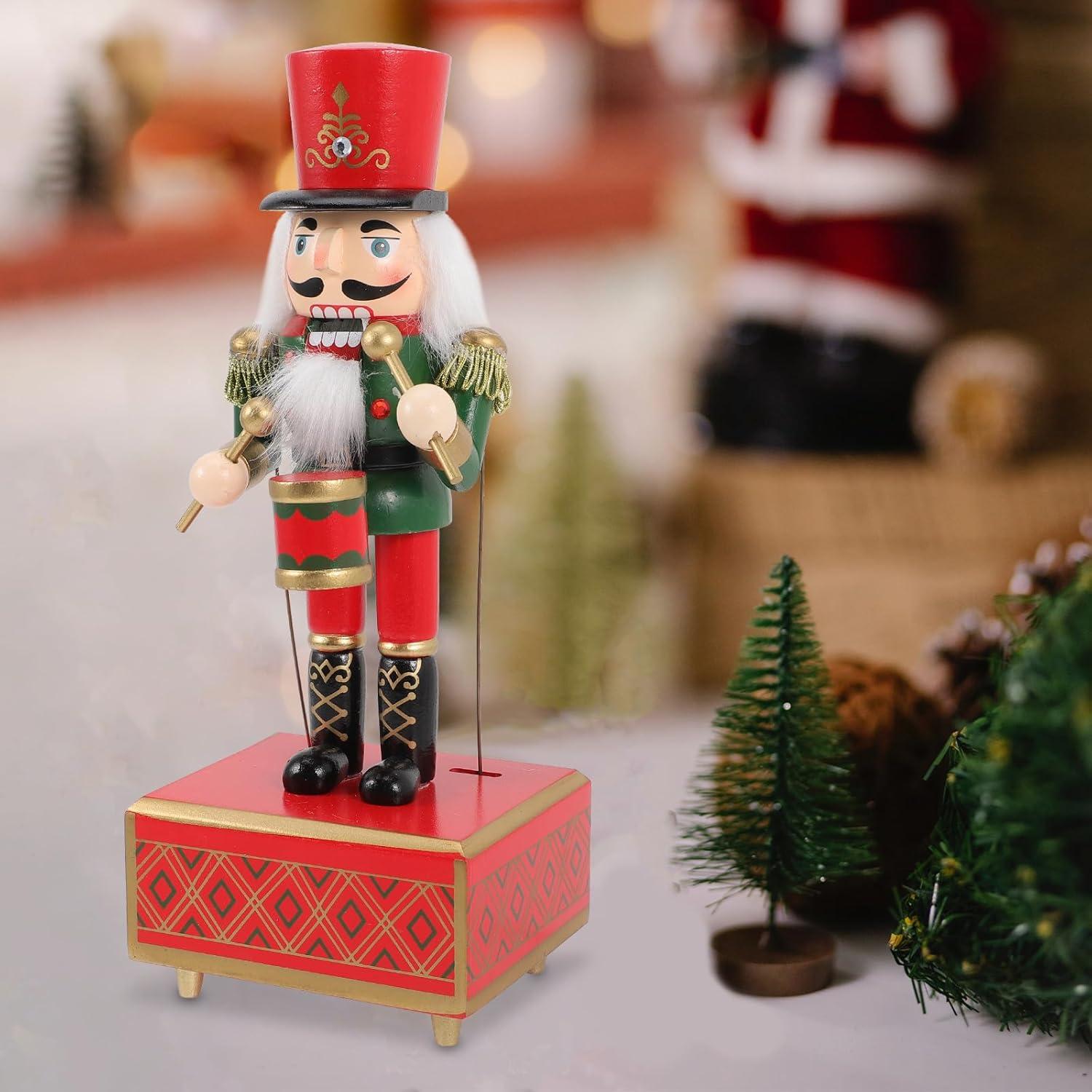 Caja de Música Cascanueces de Madera Cabilock 27.94 cm