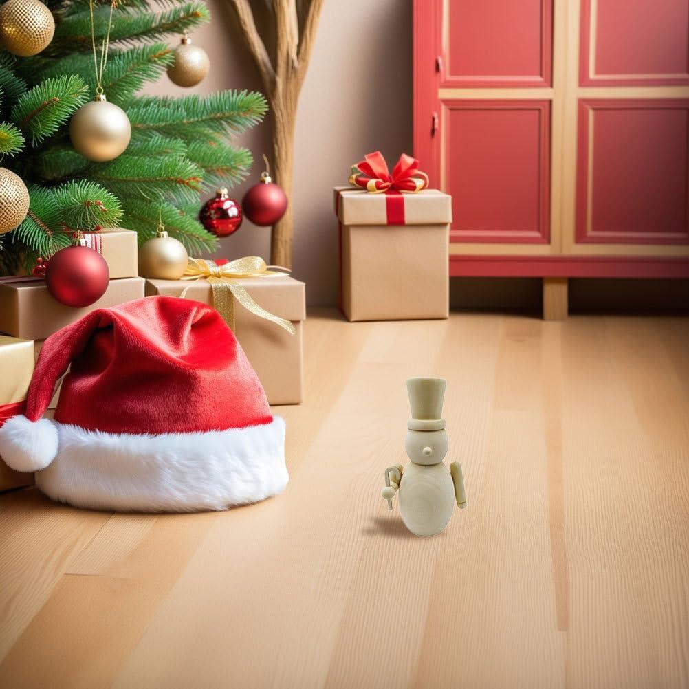 Figuras de Cascanueces de Madera SHINEOFI - 3 Piezas DIY