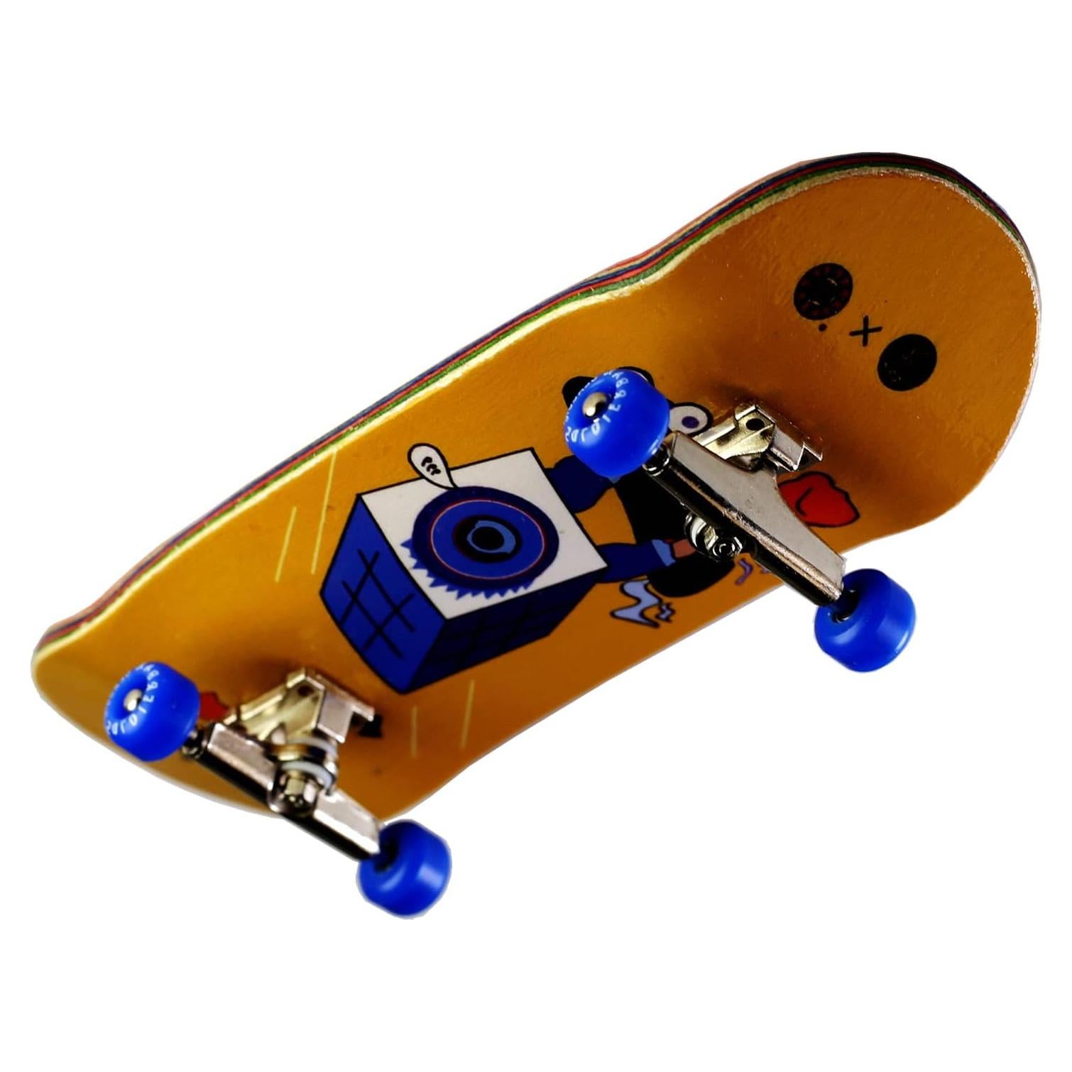 Fingerboard Completo FAN TEAM Maple Hecho a Mano 9.8x3.4cm