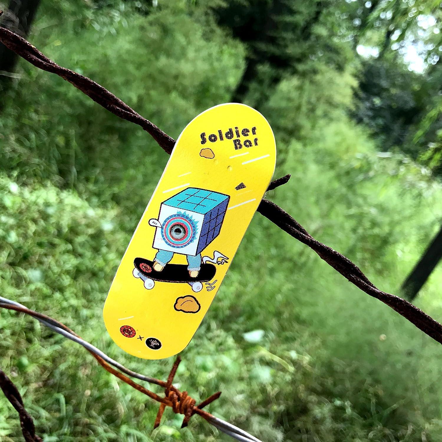 Fingerboard Completo FAN TEAM Maple Hecho a Mano 9.8x3.4cm