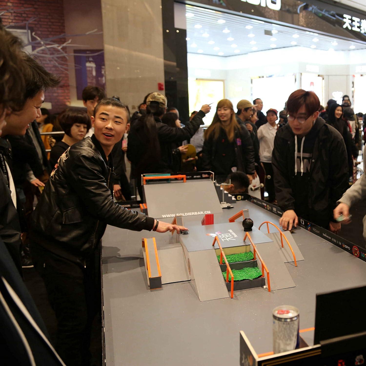 Fingerboard Completo FAN TEAM Maple Hecho a Mano 9.8x3.4cm