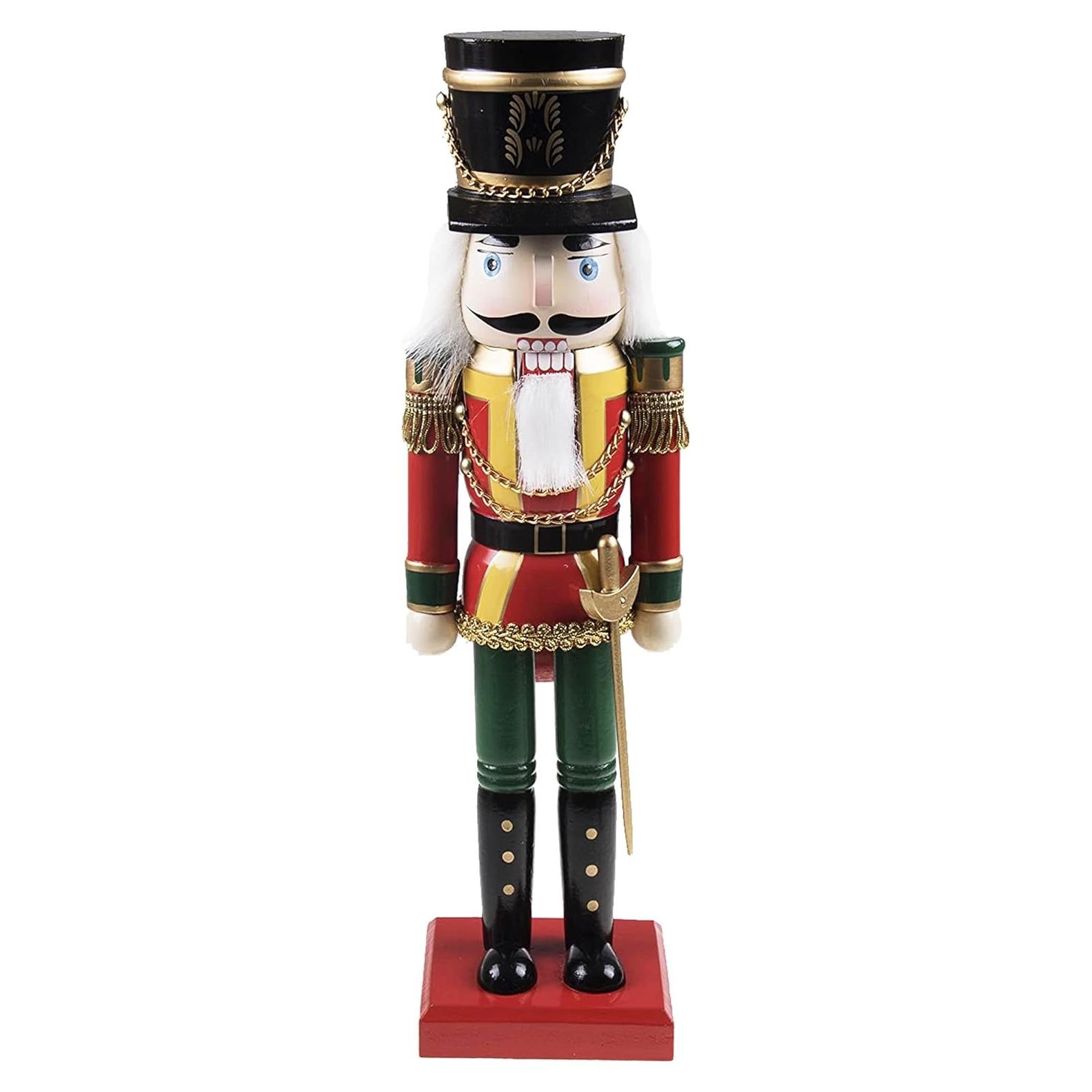 Cascanueces de Madera 35.56 cm Clever Creations Tradicional