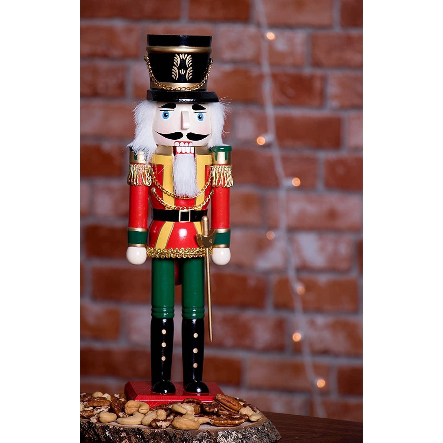 Cascanueces de Madera 35.56 cm Clever Creations Tradicional